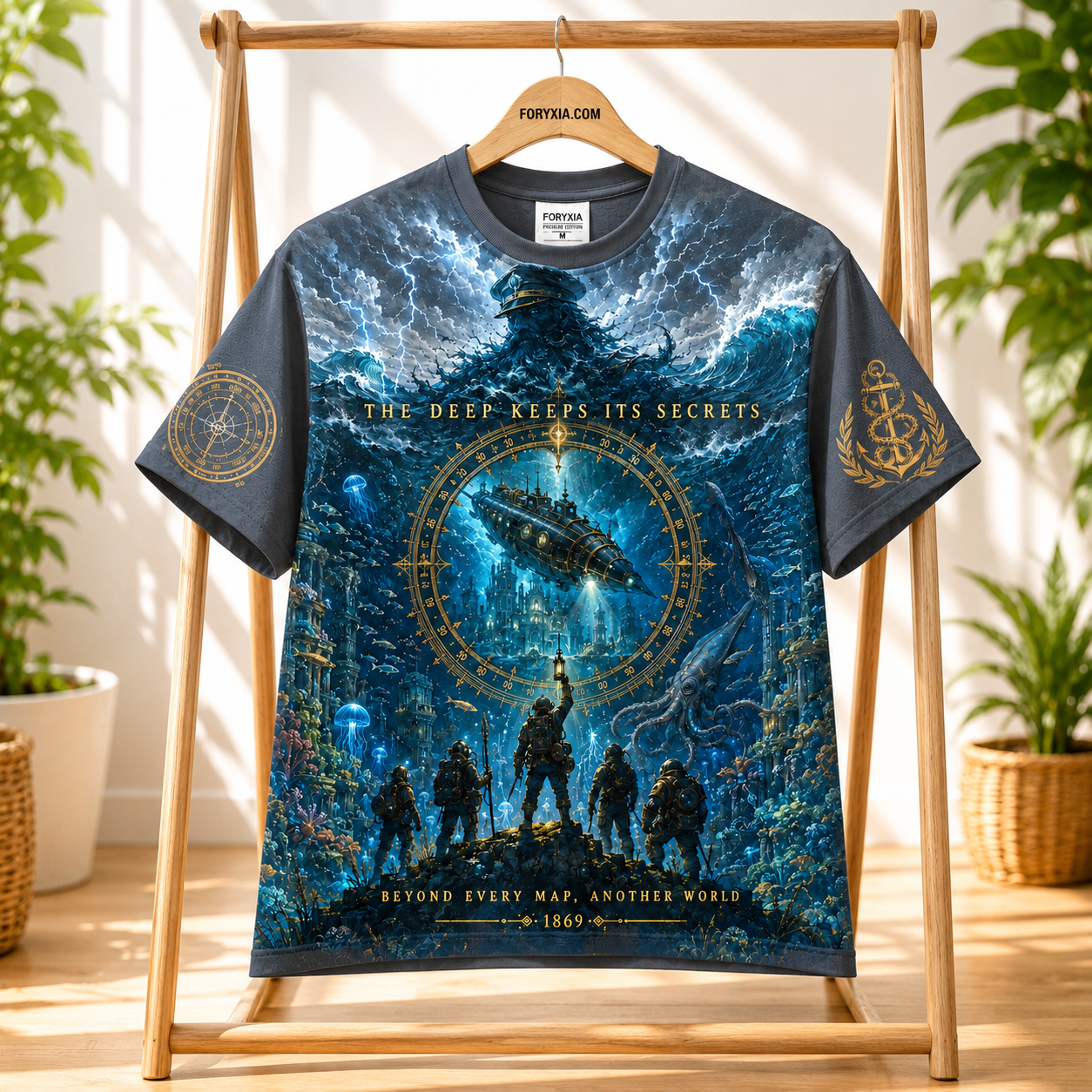 The Deep Keeps Its Secrets Undersea Expedition T-Shirt
