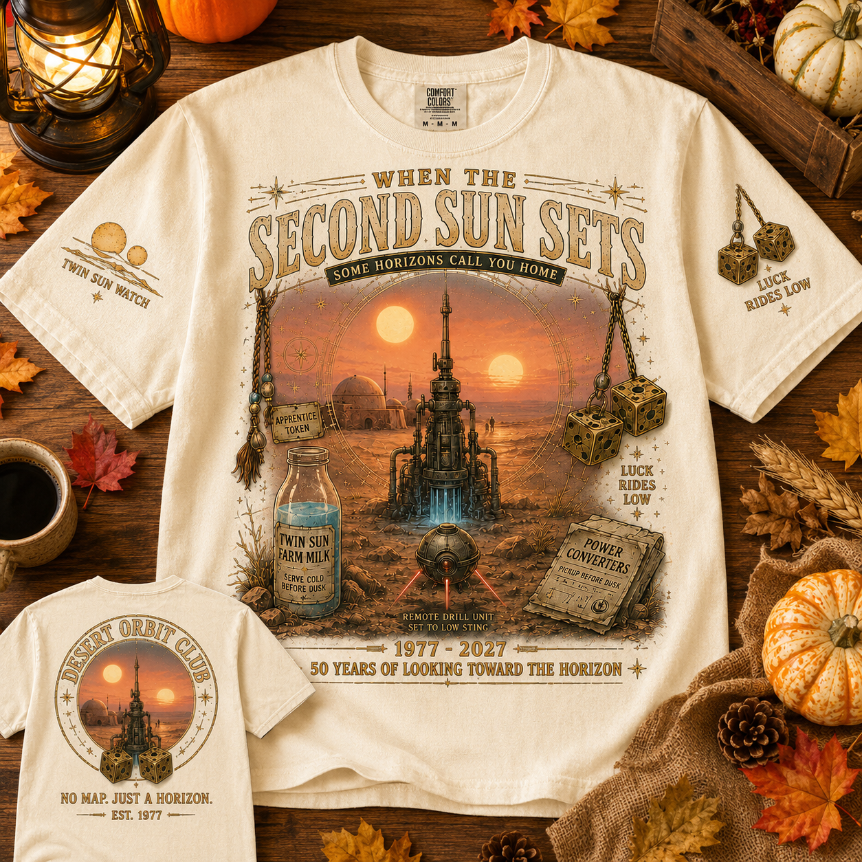 When The Second Sun Sets Desert T-Shirt