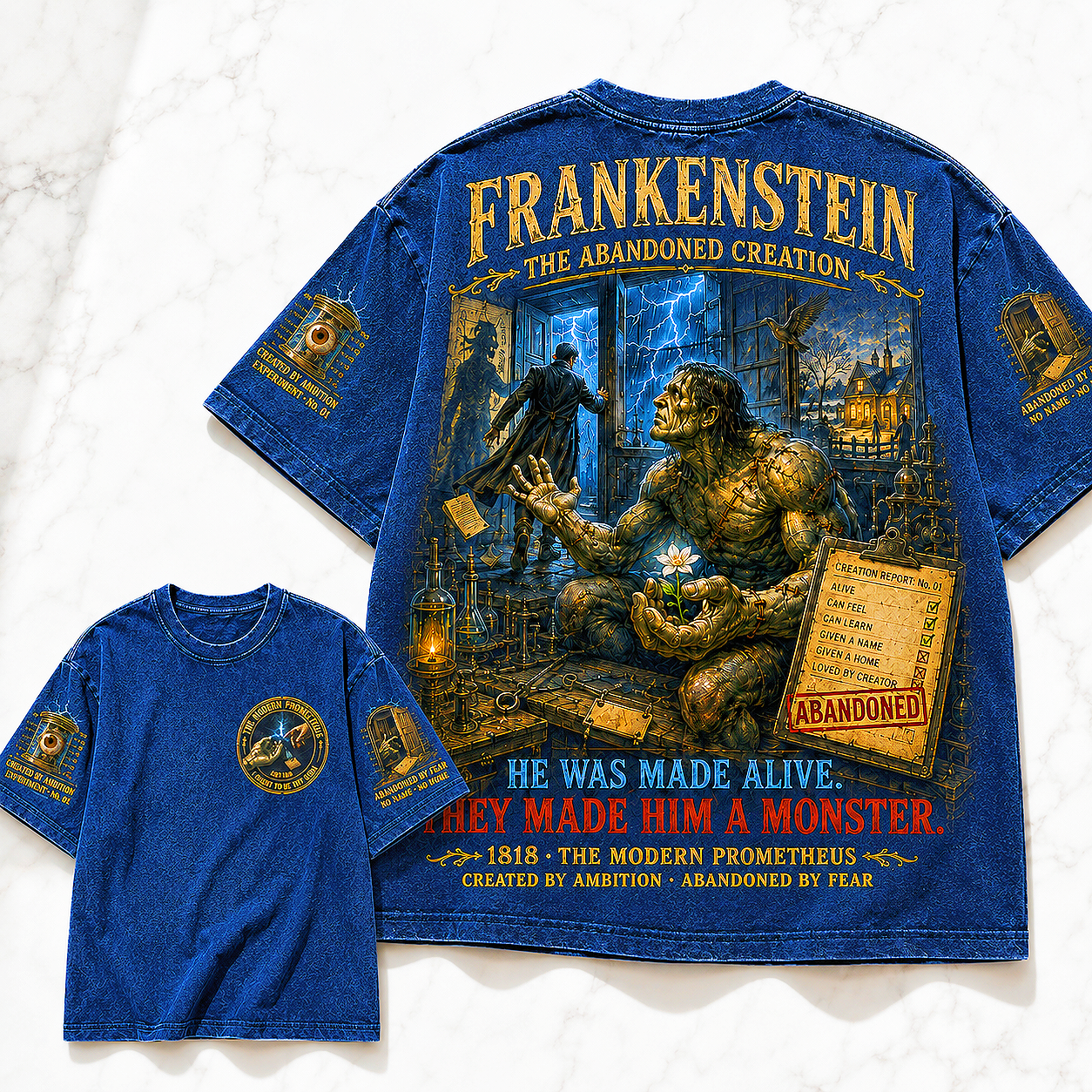 The Abandoned Creation Frankenstein T-Shirt