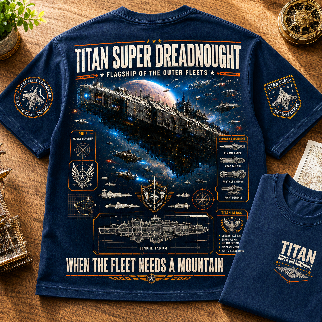 Galactic Fleet Flagship Shirt