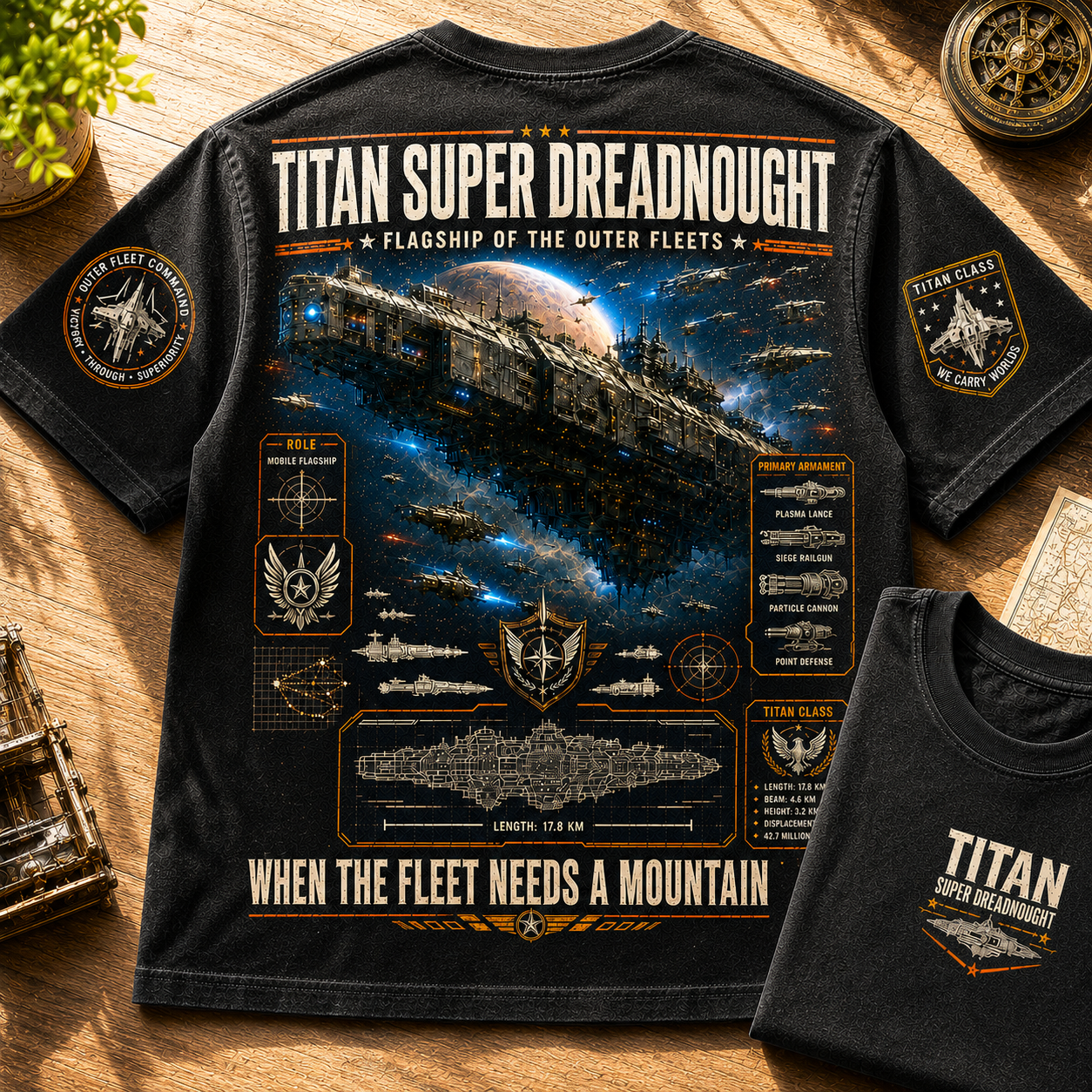 Galactic Fleet Flagship Shirt