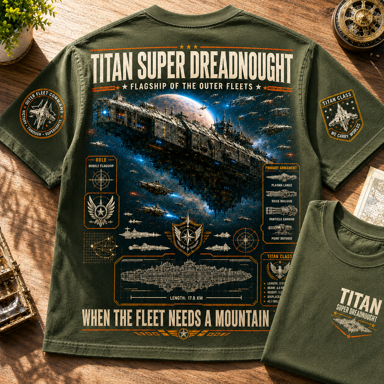 Galactic Fleet Flagship Shirt