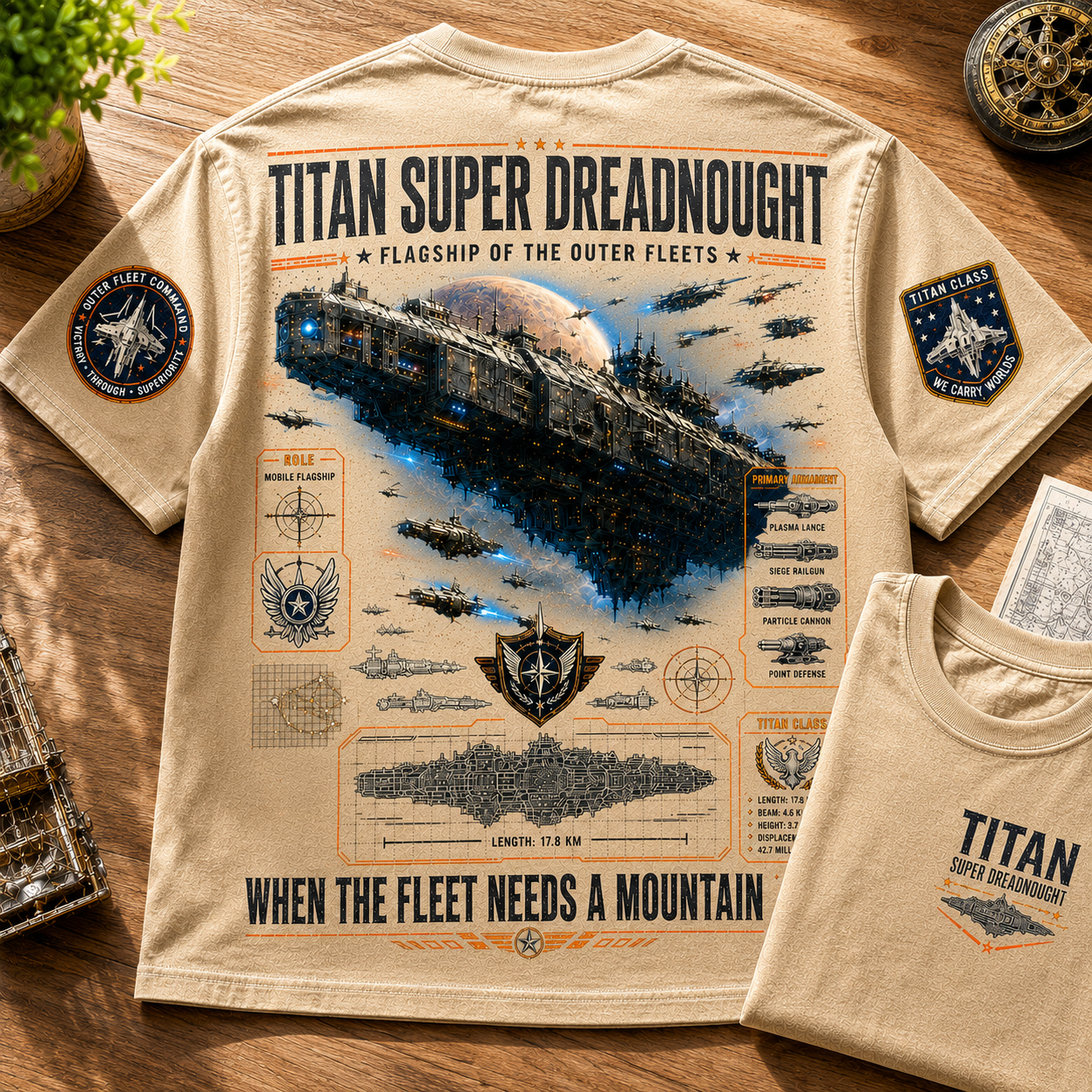 Galactic Fleet Flagship Shirt