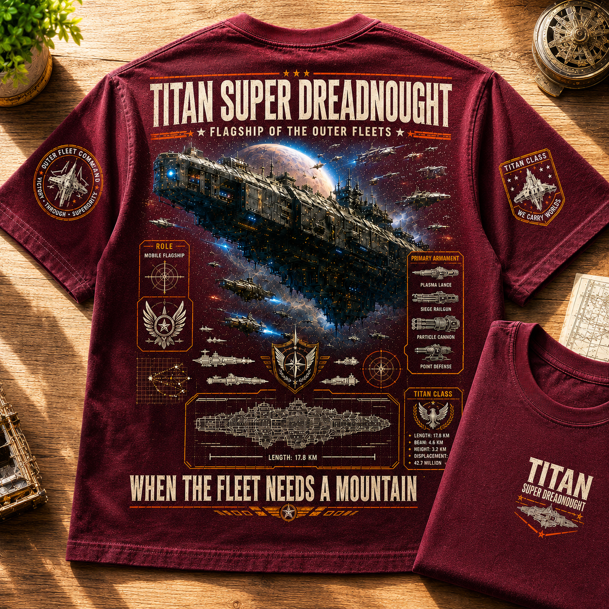 Galactic Fleet Flagship Shirt