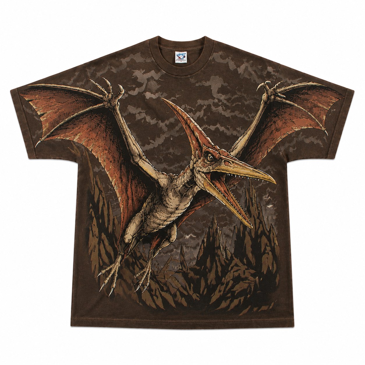 Pterosaur Vintage Prehistoric Flight Graphic Tee