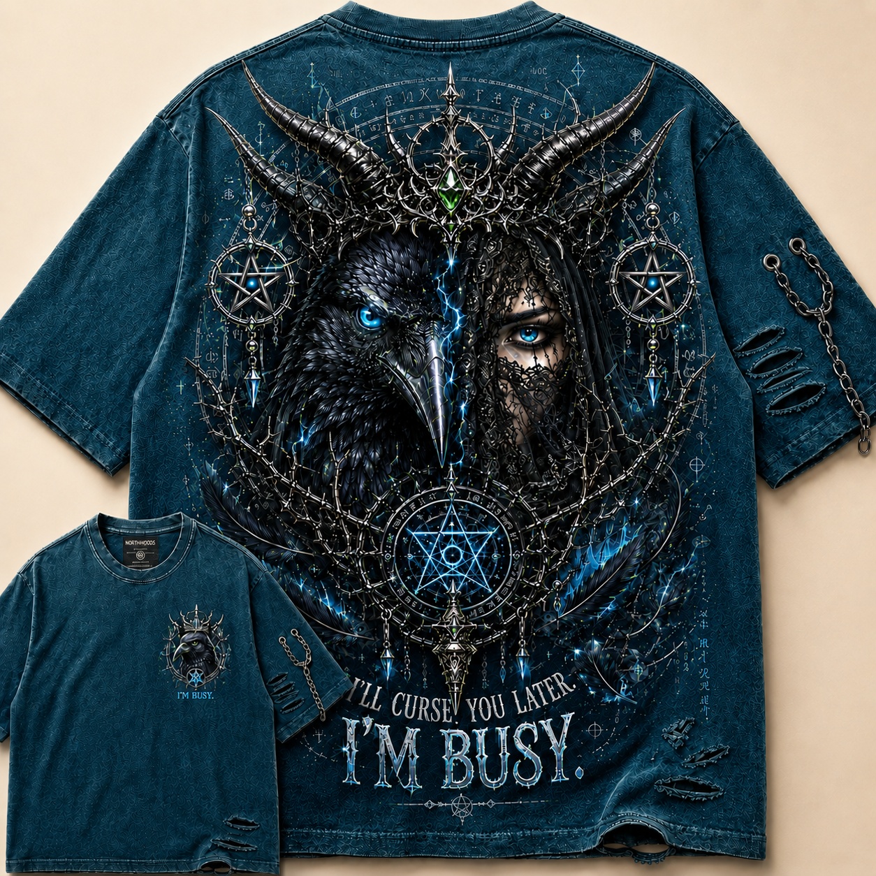 Thorn Forest Raven Tee
