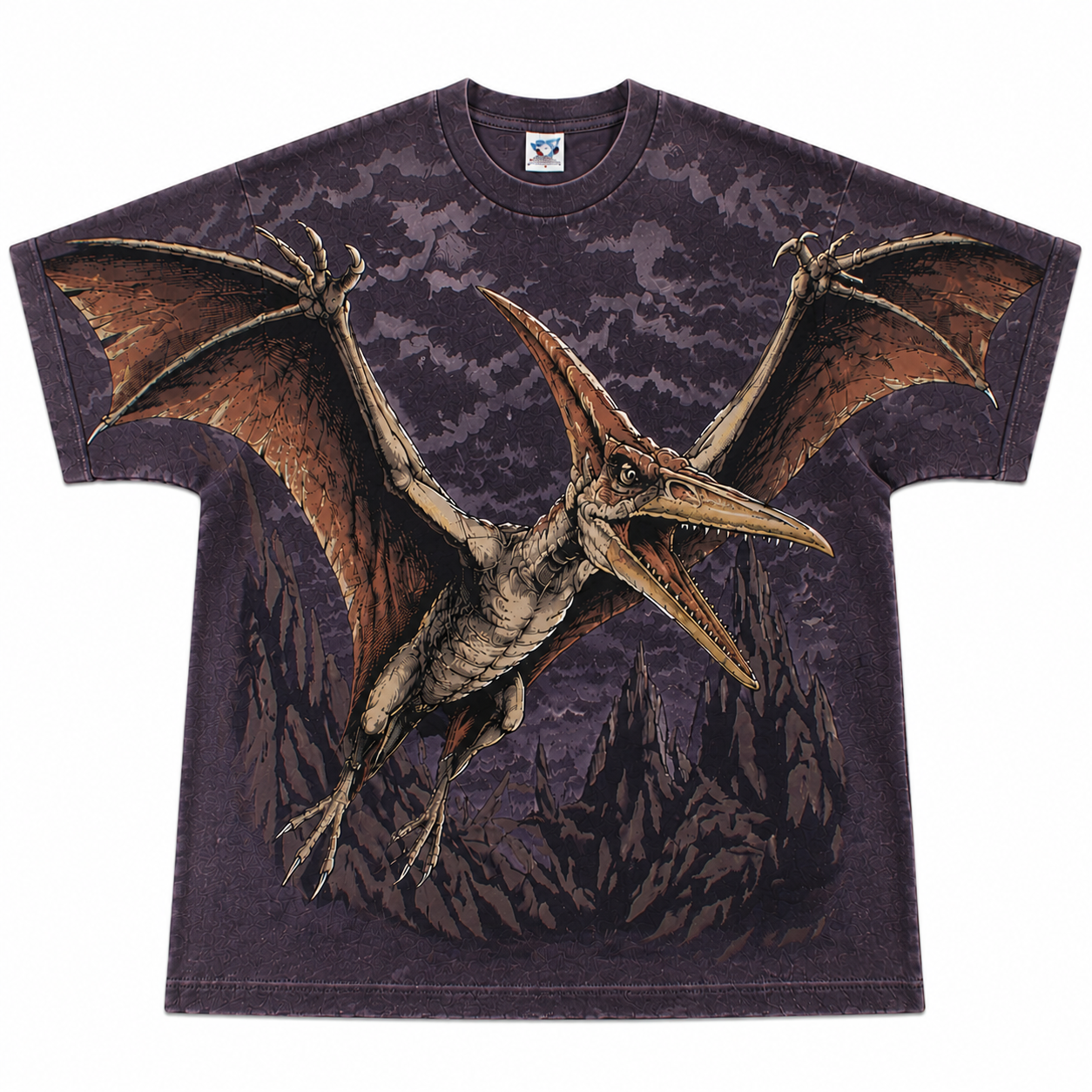 Pterosaur Vintage Prehistoric Flight Graphic Tee