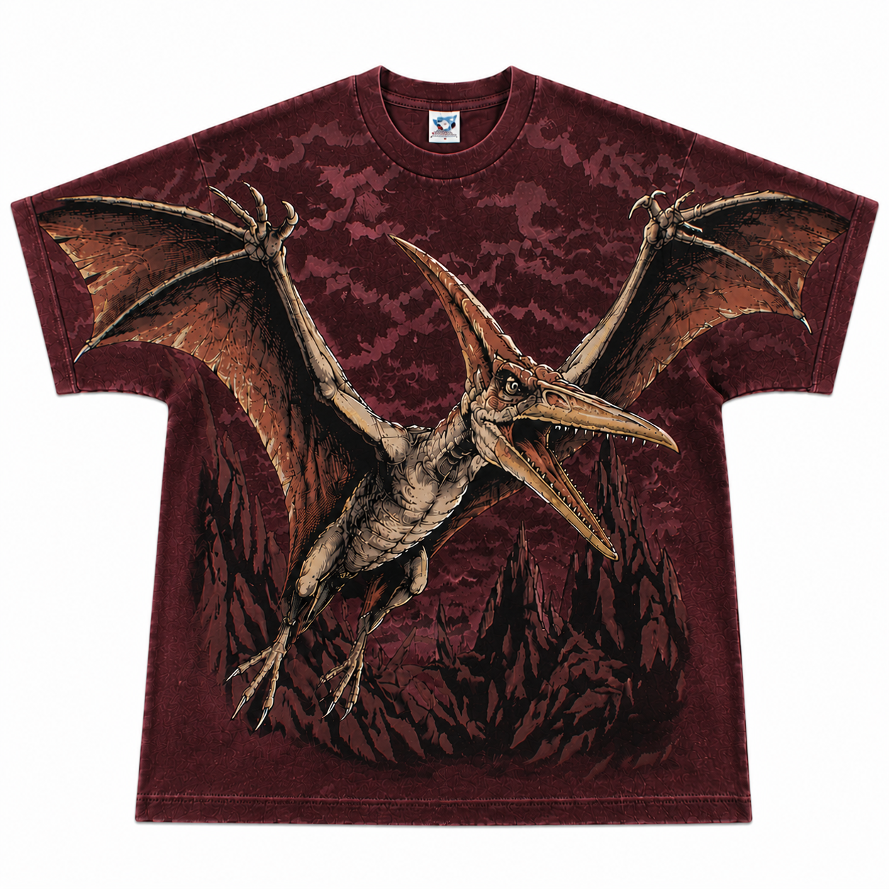 Pterosaur Vintage Prehistoric Flight Graphic Tee