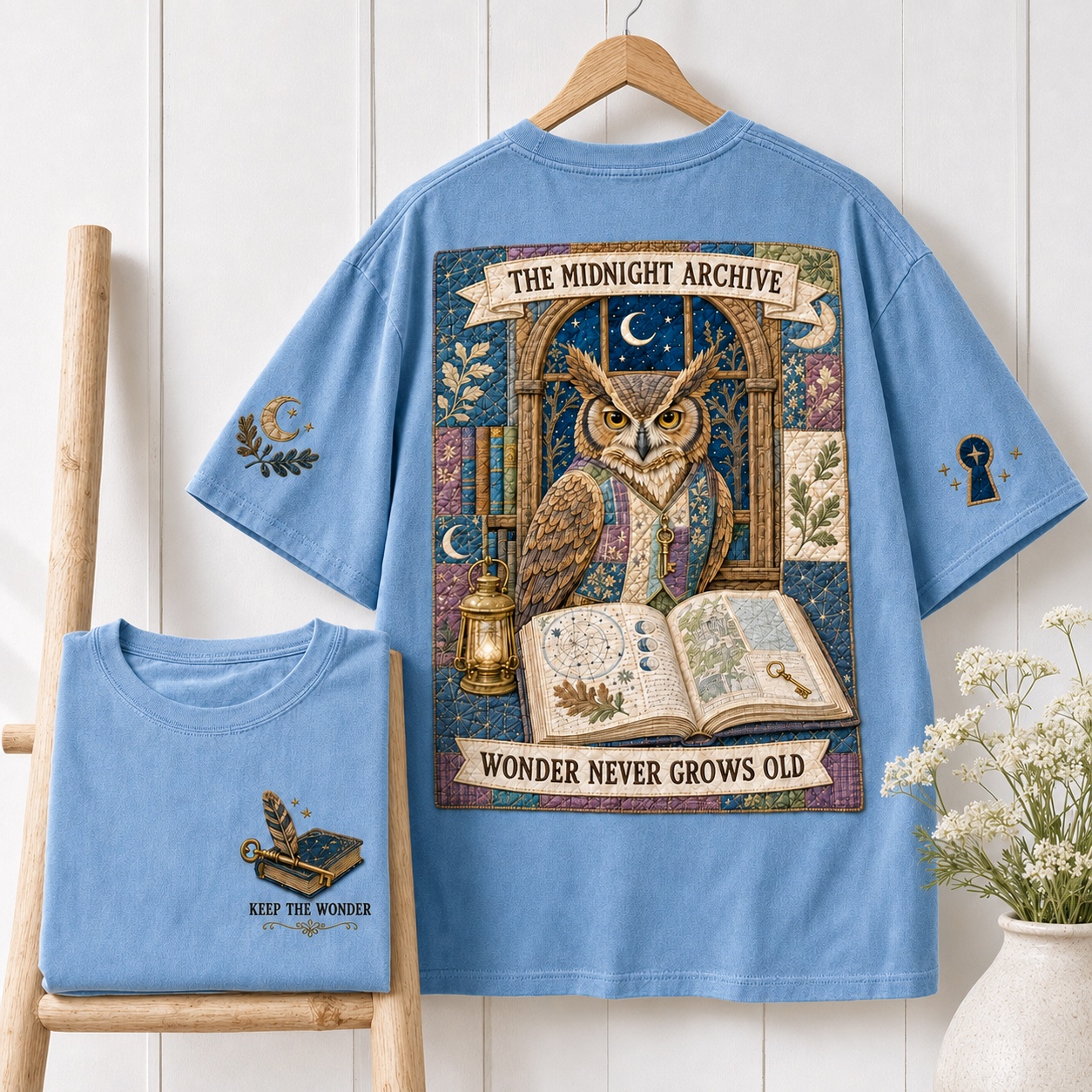 Midnight Archive Owl Tee