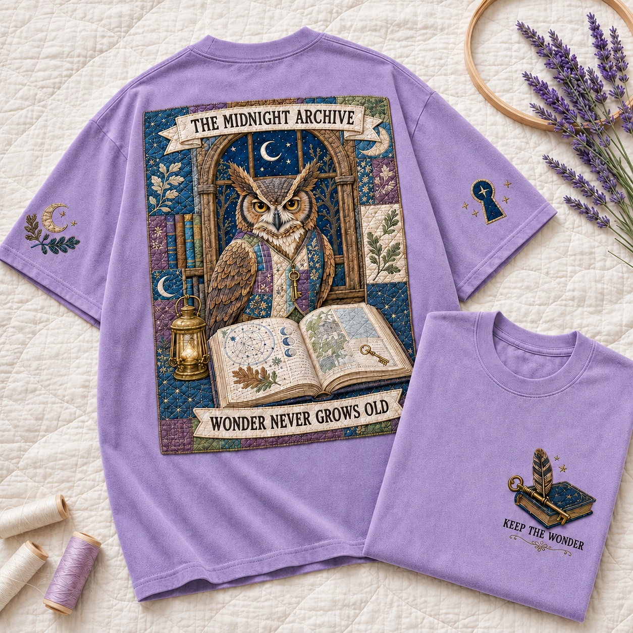 Midnight Archive Owl Tee