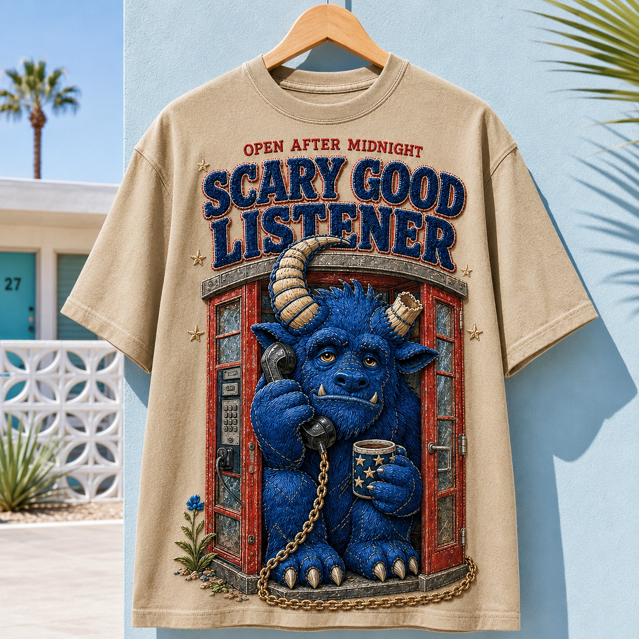 Little Monsters Midnight Listener Tee
