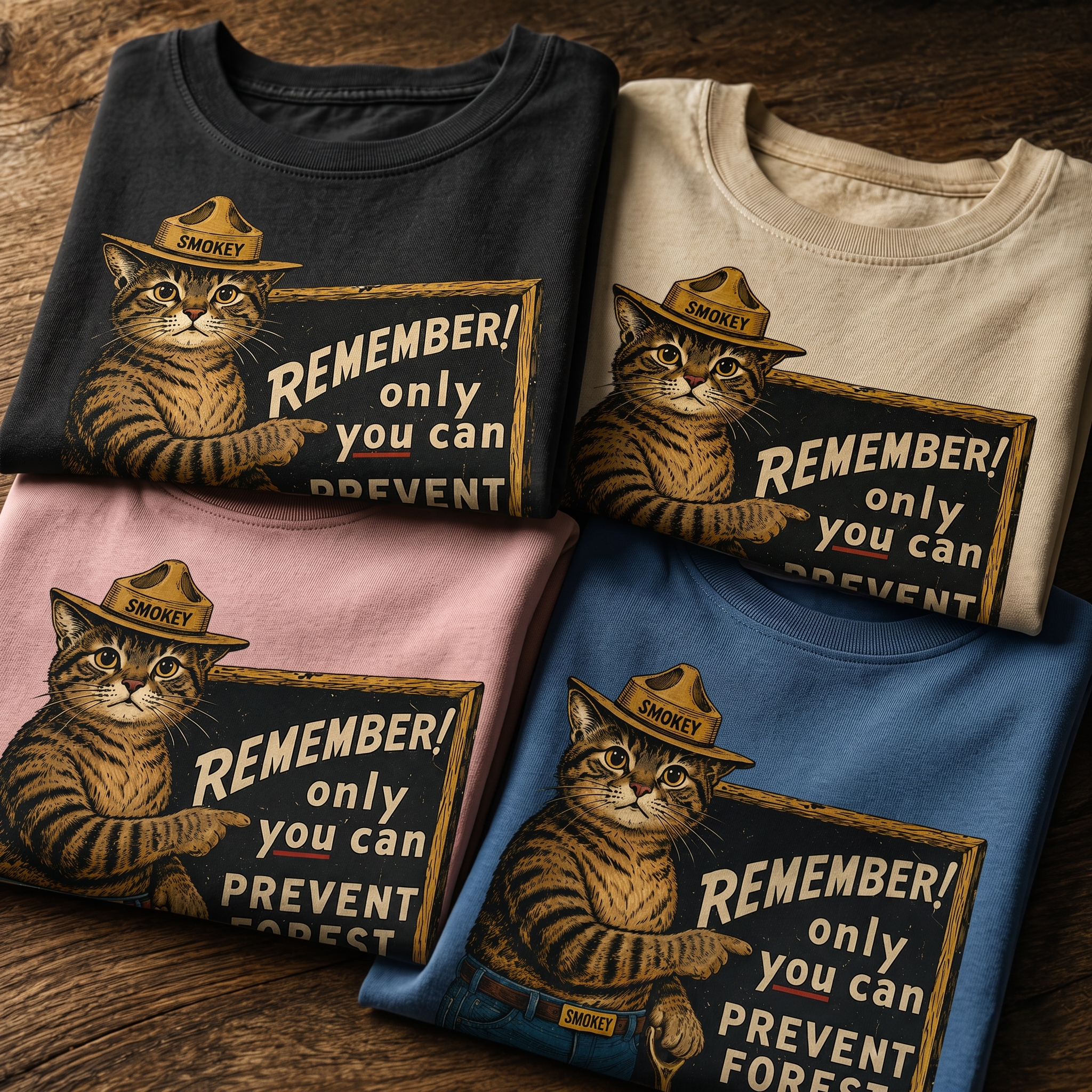 Forest Guardian Cat T-Shirt