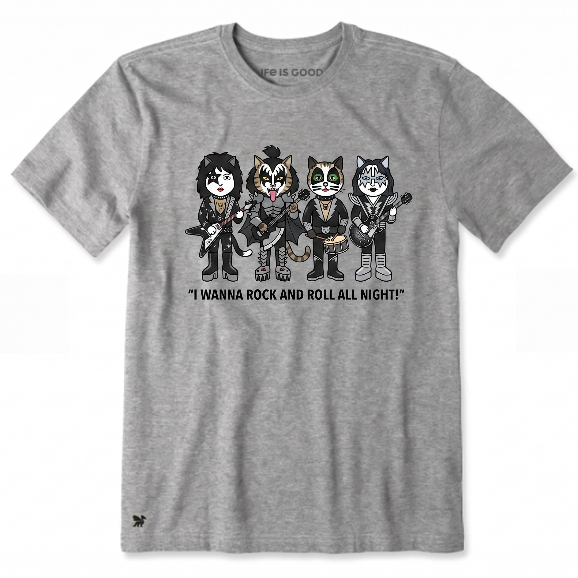 Four Paws Rock Crew Tee