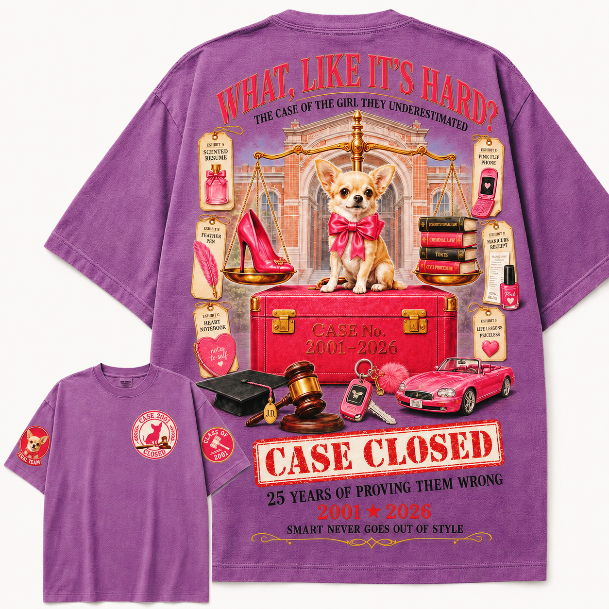What Like It's Hard Case Closed T-Shirt