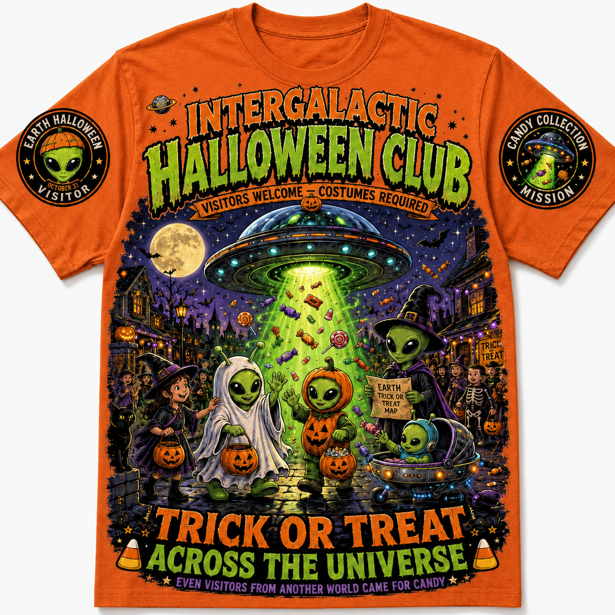 Intergalactic Halloween Club Tee 