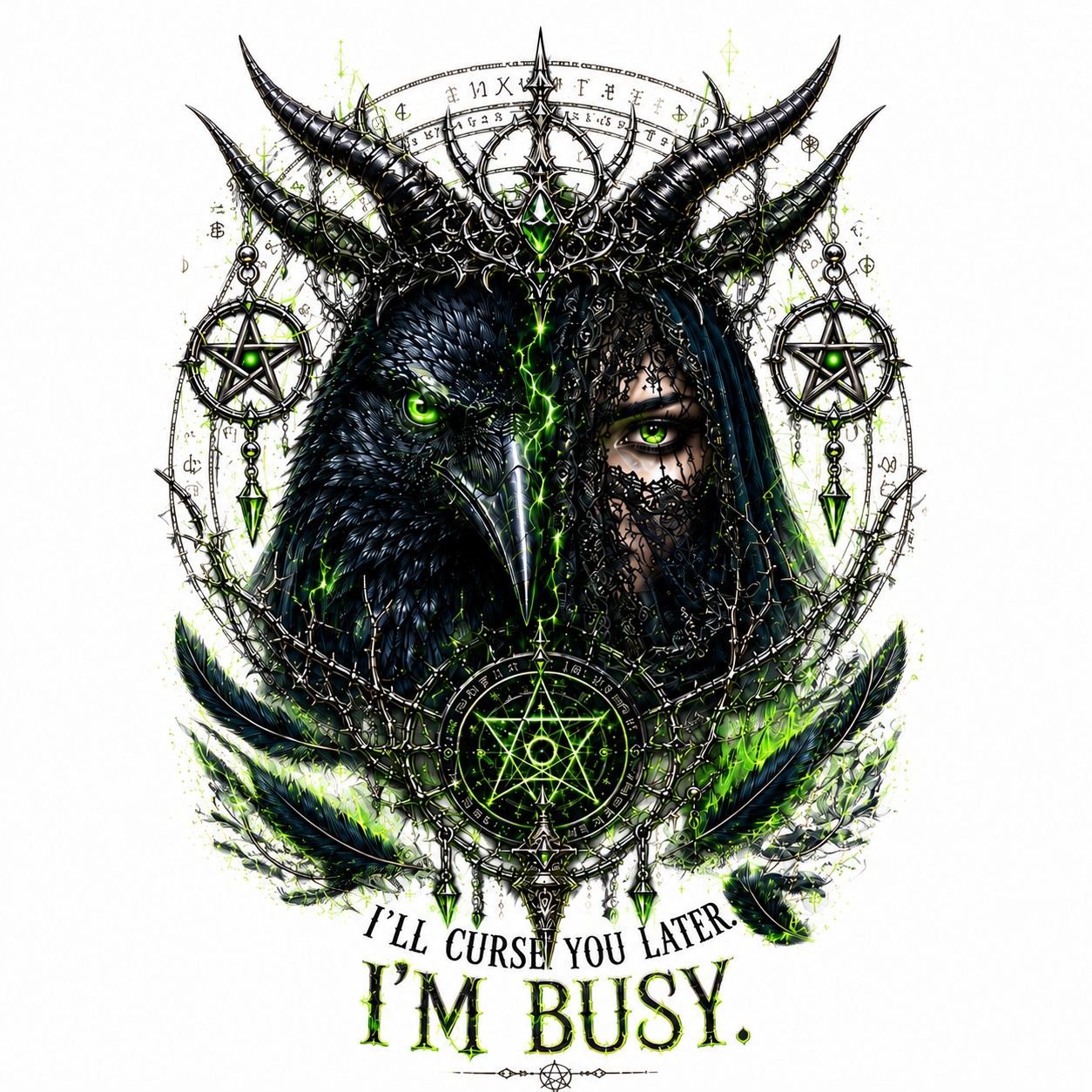 Thorn Forest Raven Tee