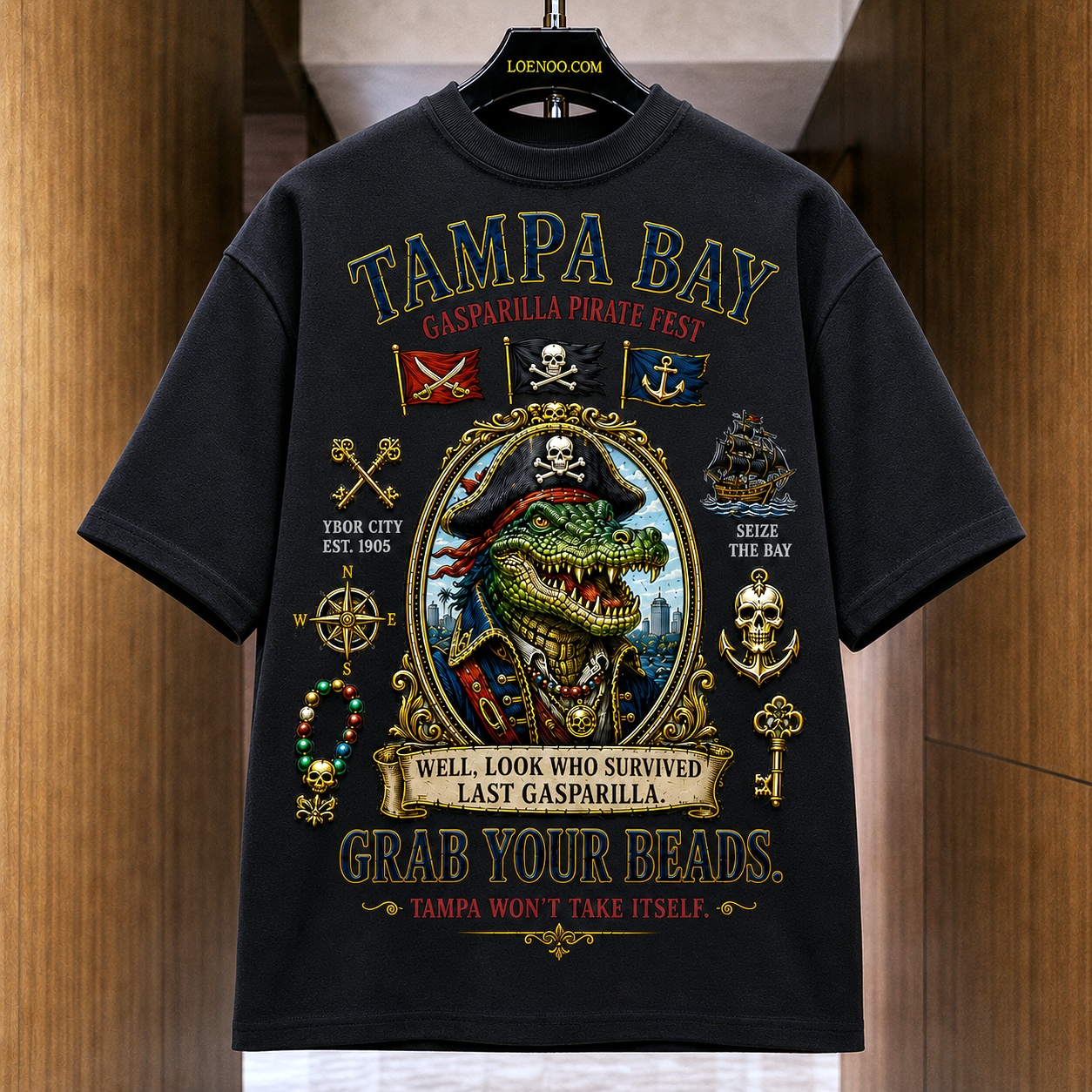 Tampa Bay Gasparilla Pirate Graphic Tee