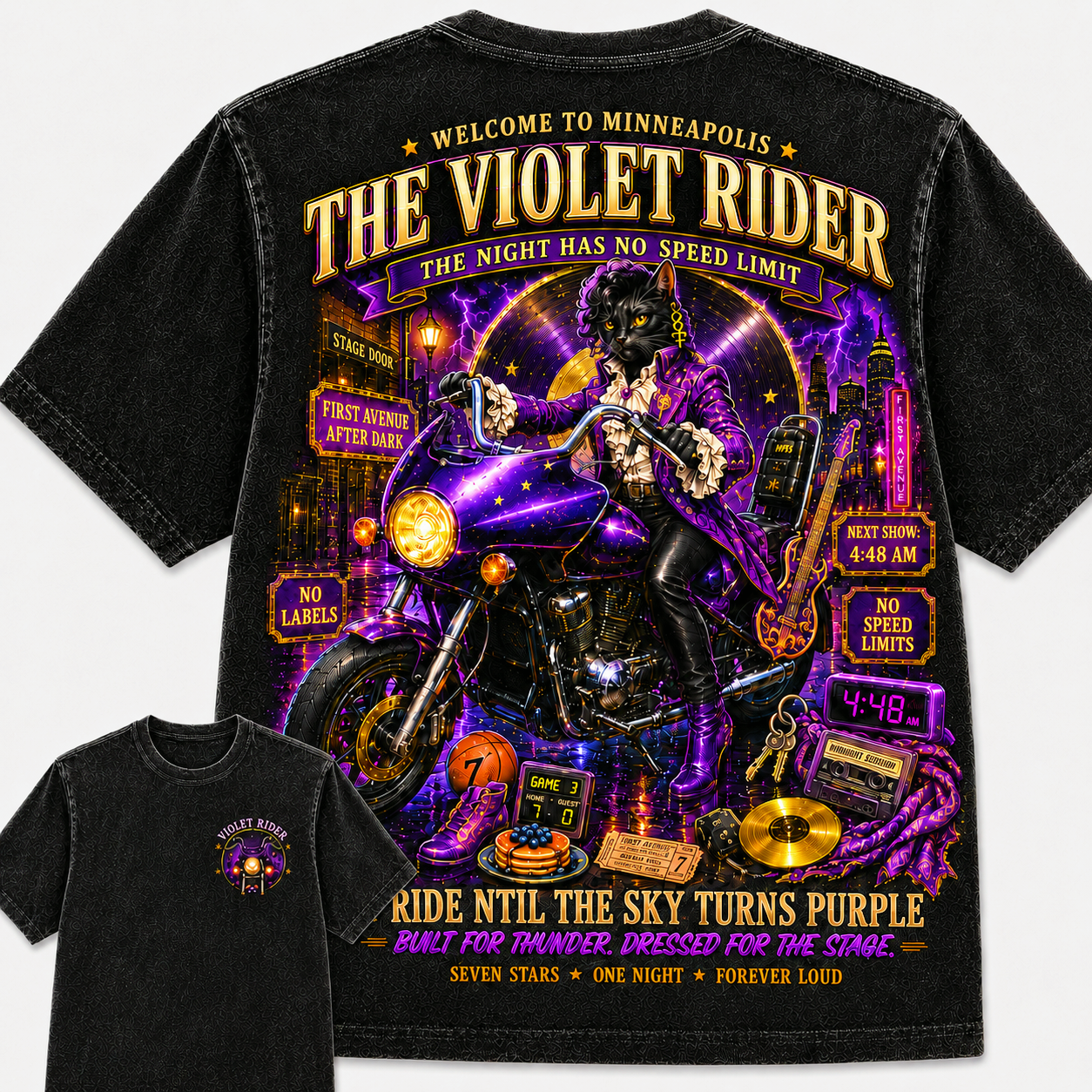 The Purple One Master Of The Midnight Song T-Shirt