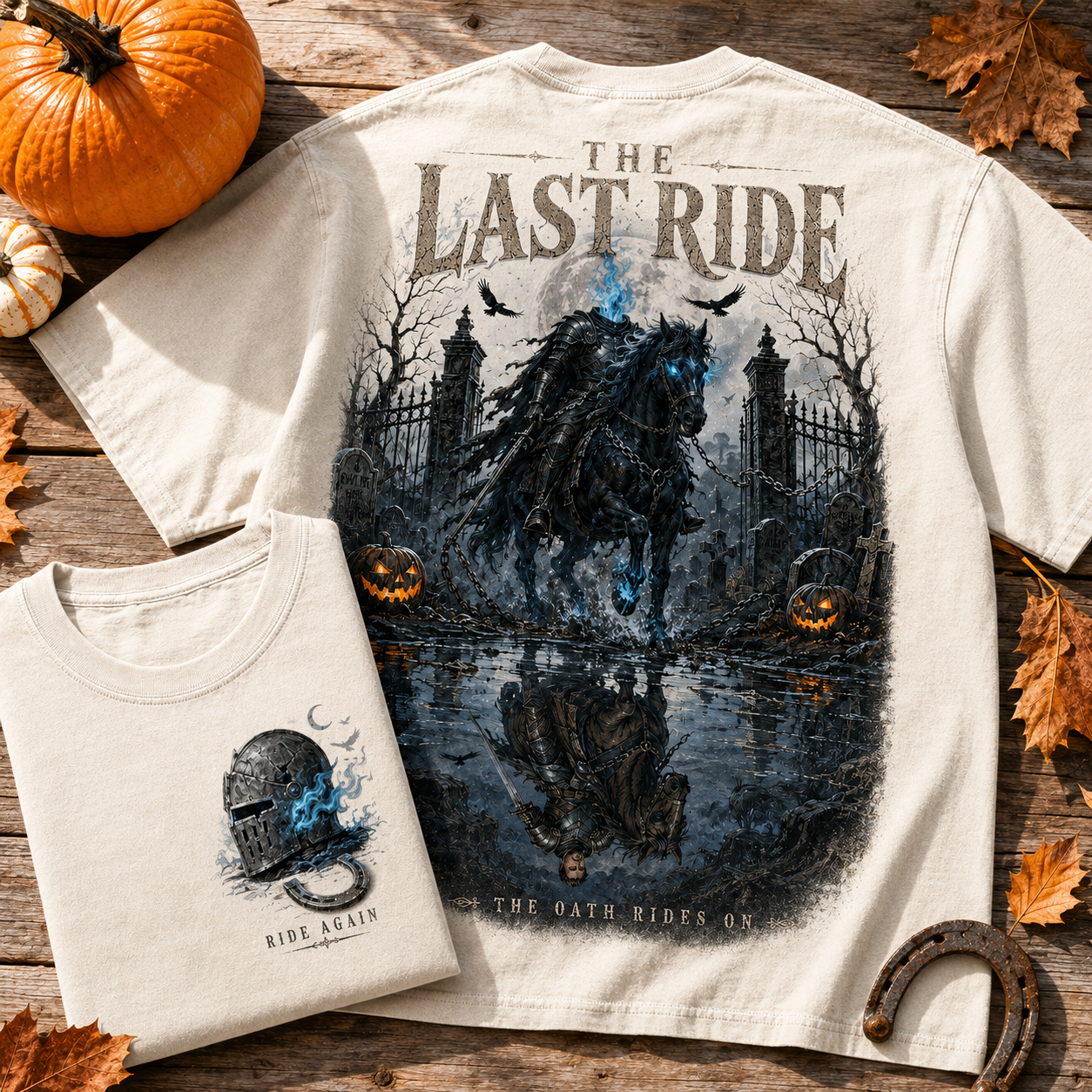 The Last Ride Halloween Tee 