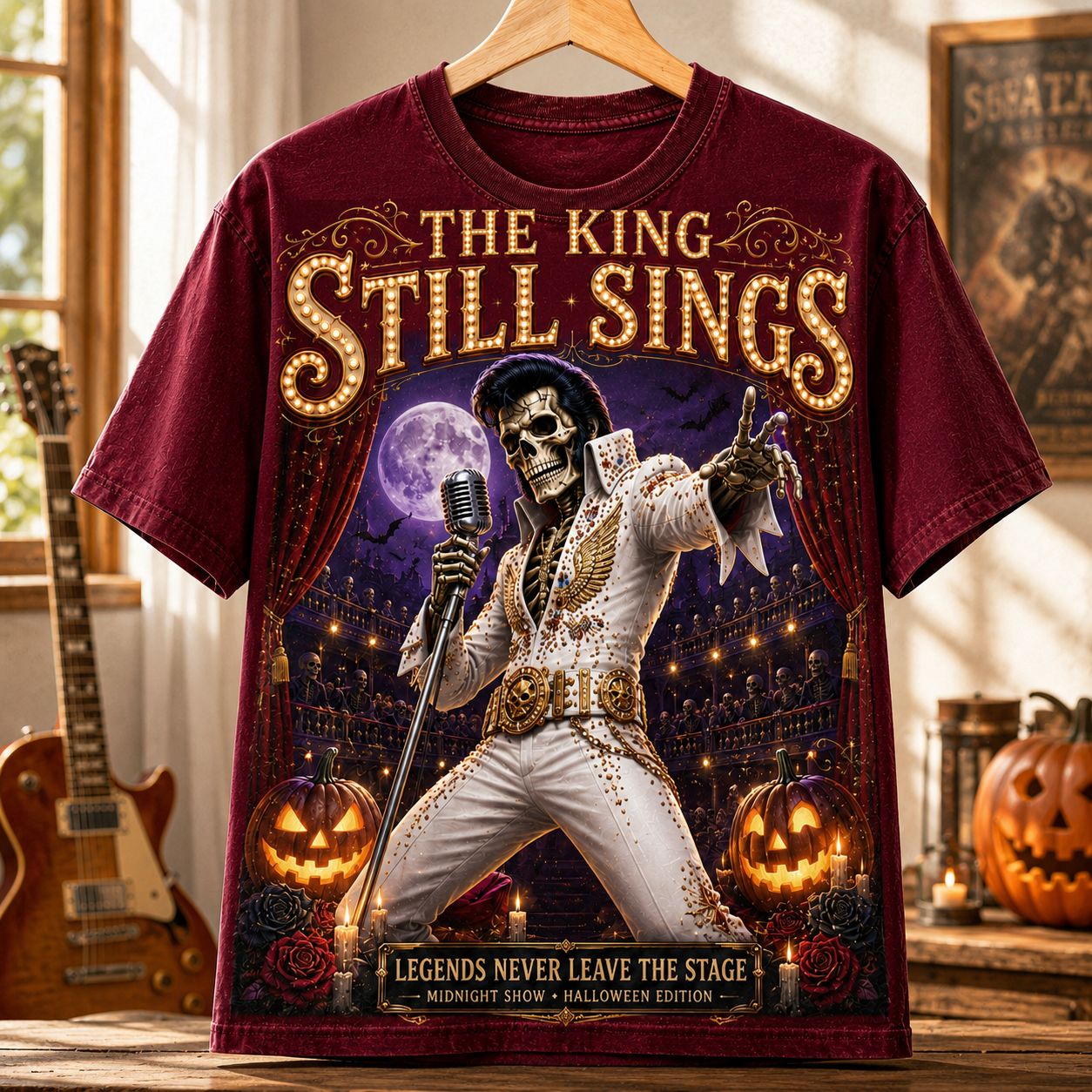 The King Still Sings Tribute Tee