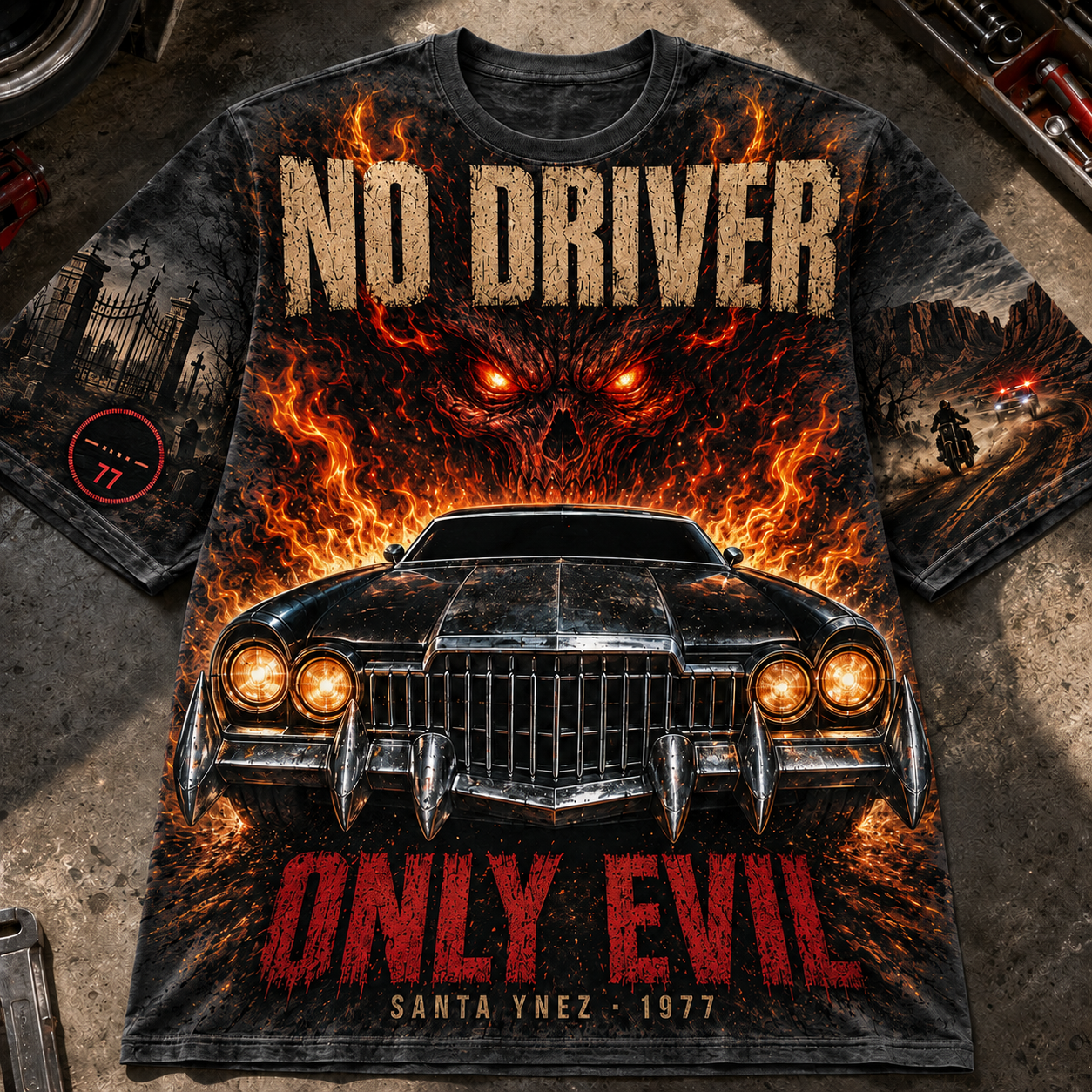 1977 Road Horror Tee