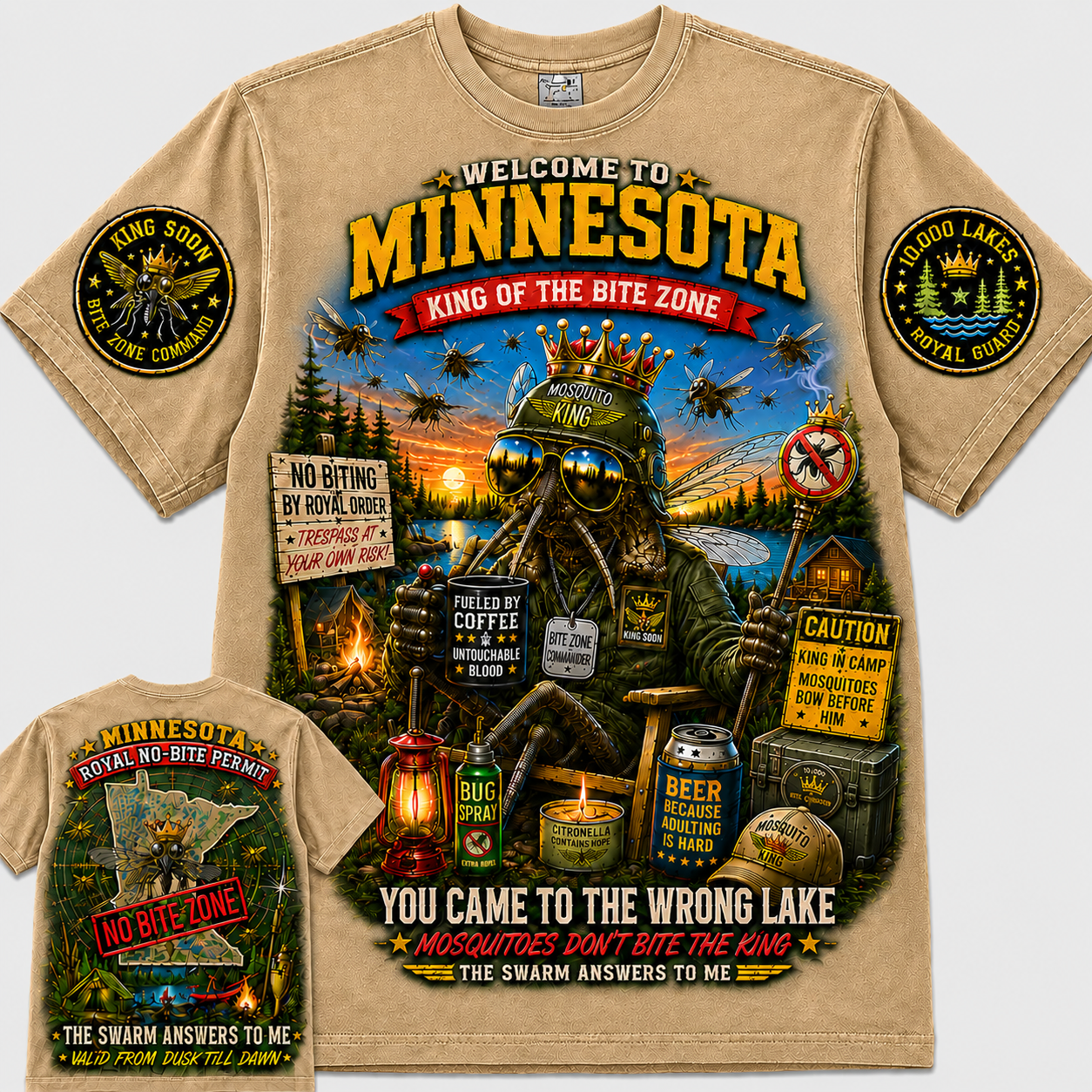 Minnesota Wrong Lake Mosquito T-Shirt