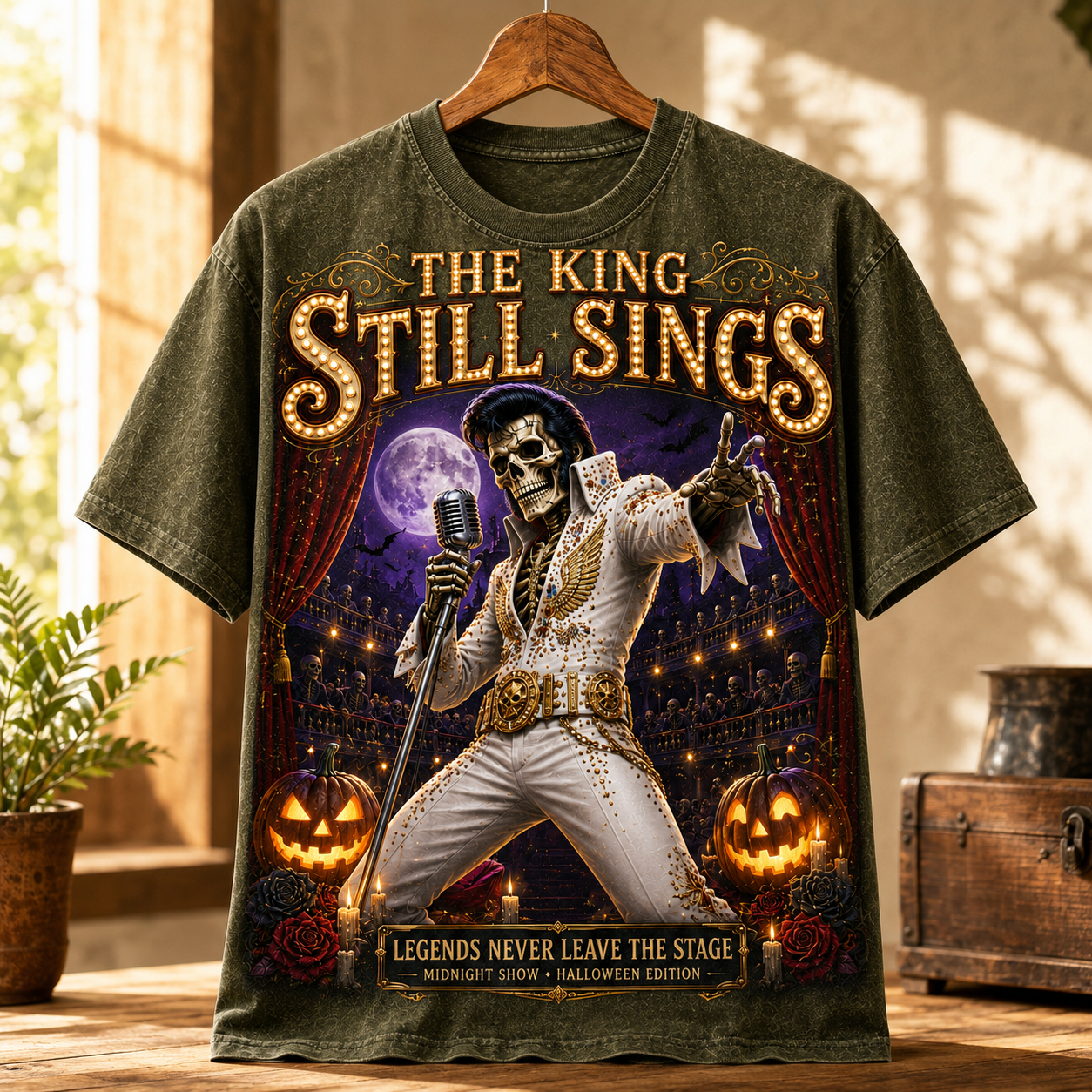 The King Still Sings Tribute Tee