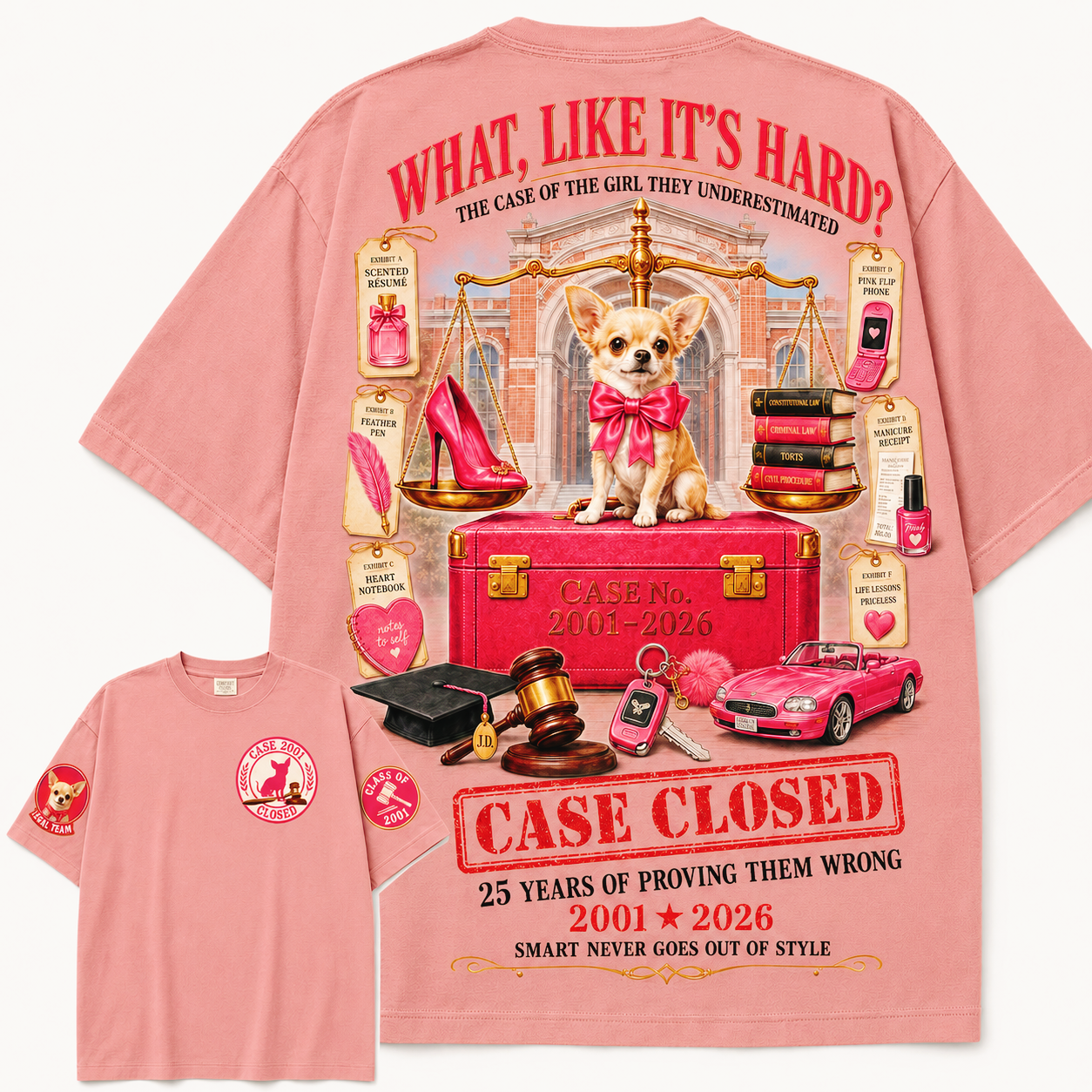 What Like It's Hard Case Closed T-Shirt