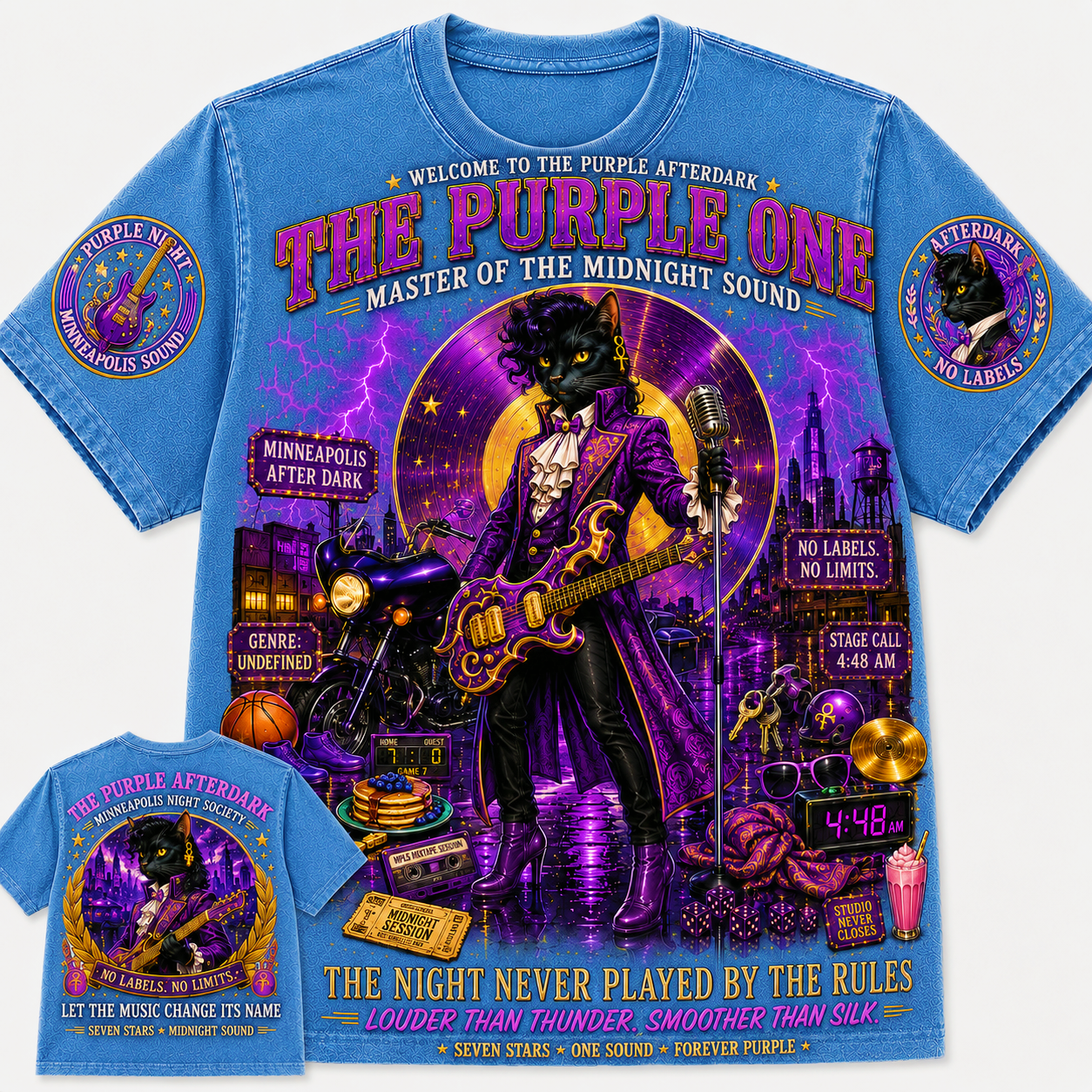 The Purple One Master Of The Midnight Song T-Shirt