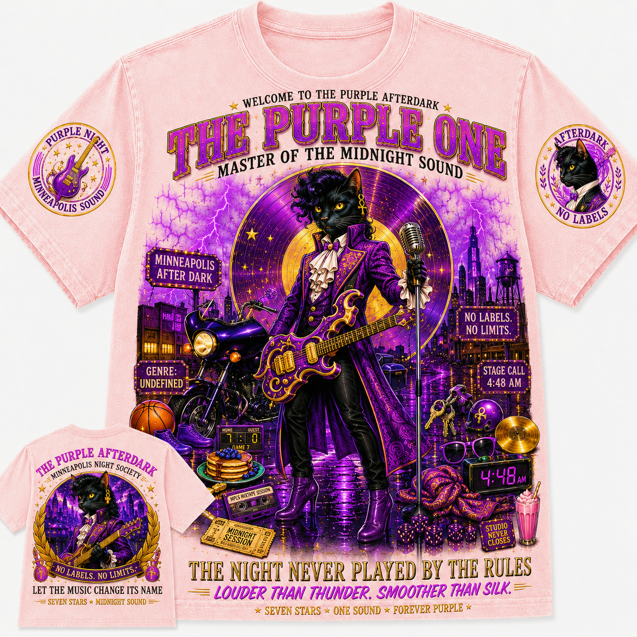 The Purple One Master Of The Midnight Song T-Shirt