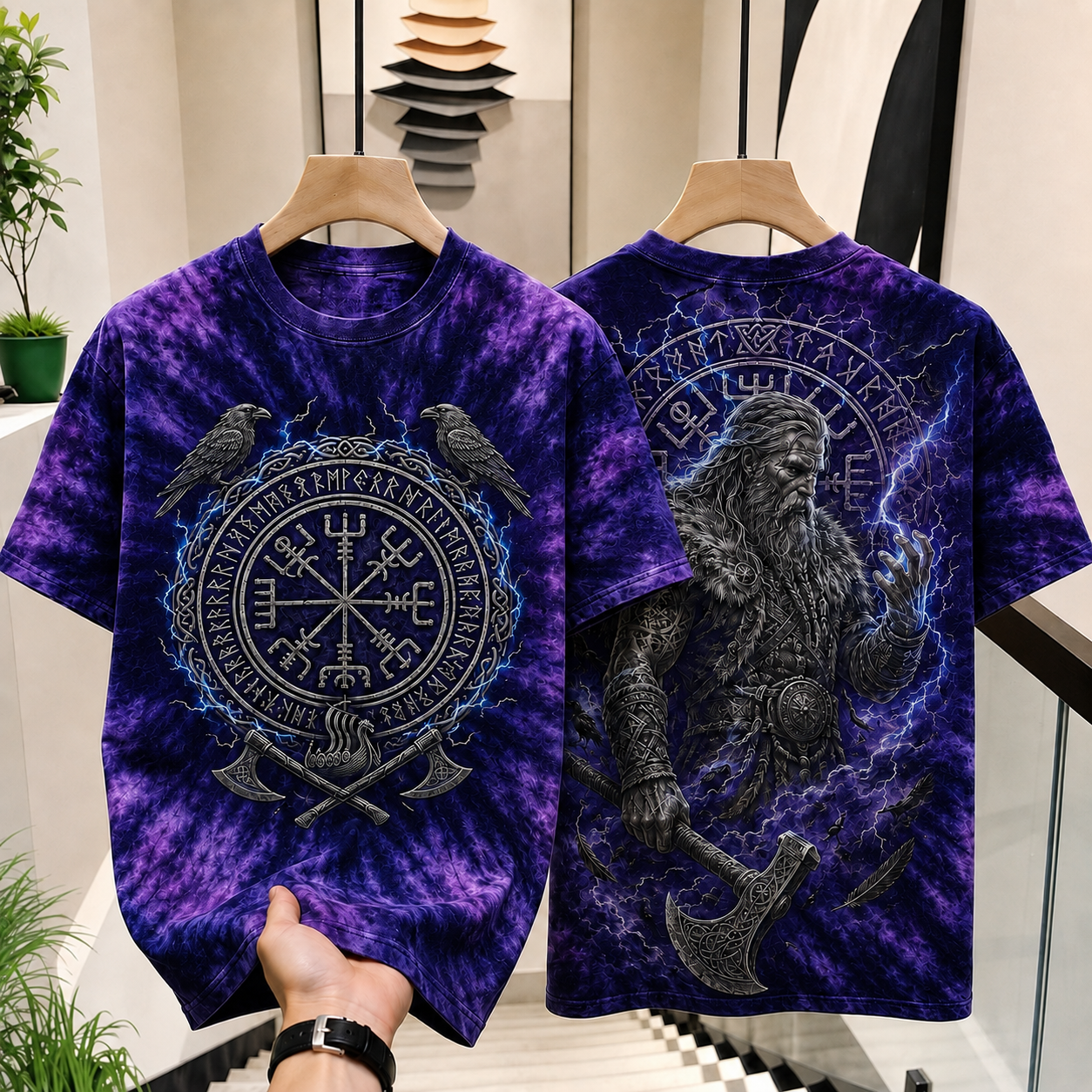 Raven Rune Warrior Tee