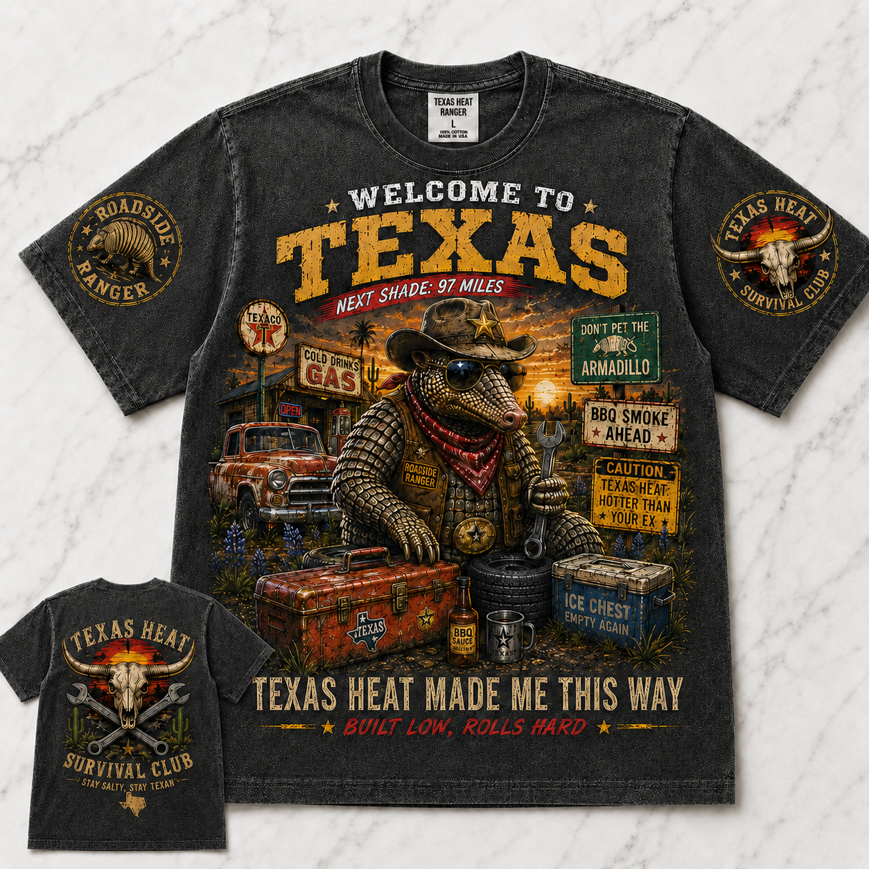 Texas Heat Survival Club Tee