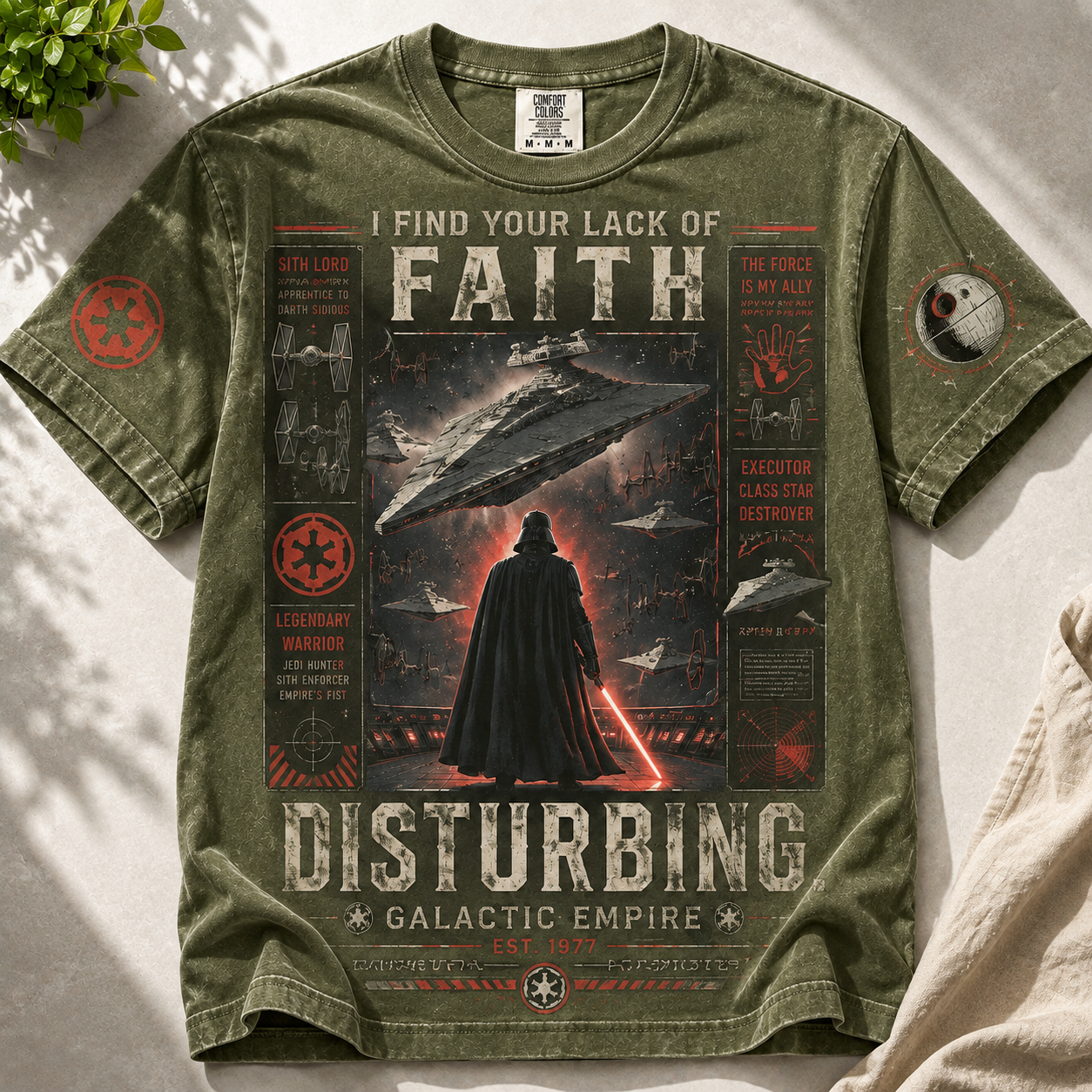 Dark Fleet Disturbing Faith T-Shirt