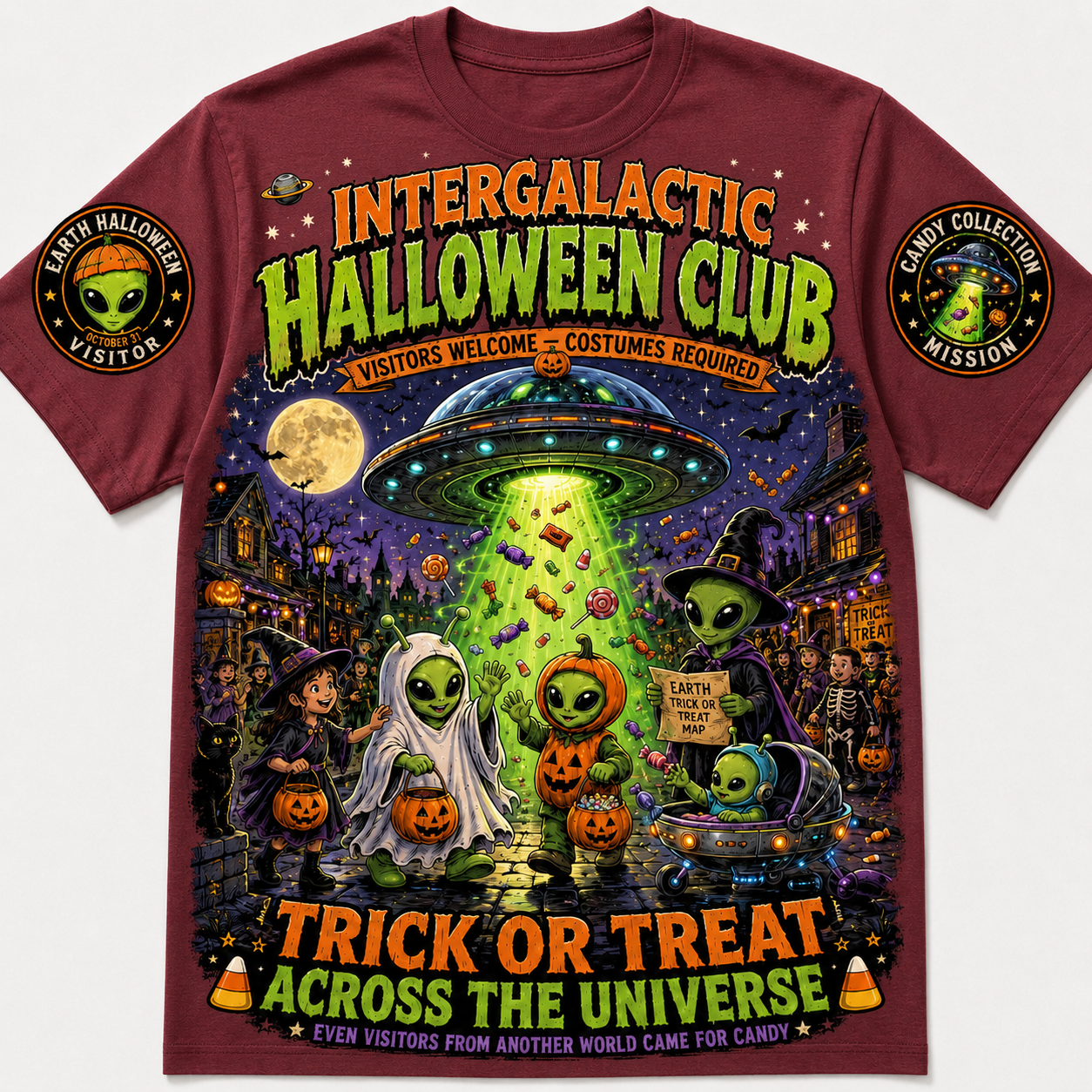 Intergalactic Halloween Club Tee 