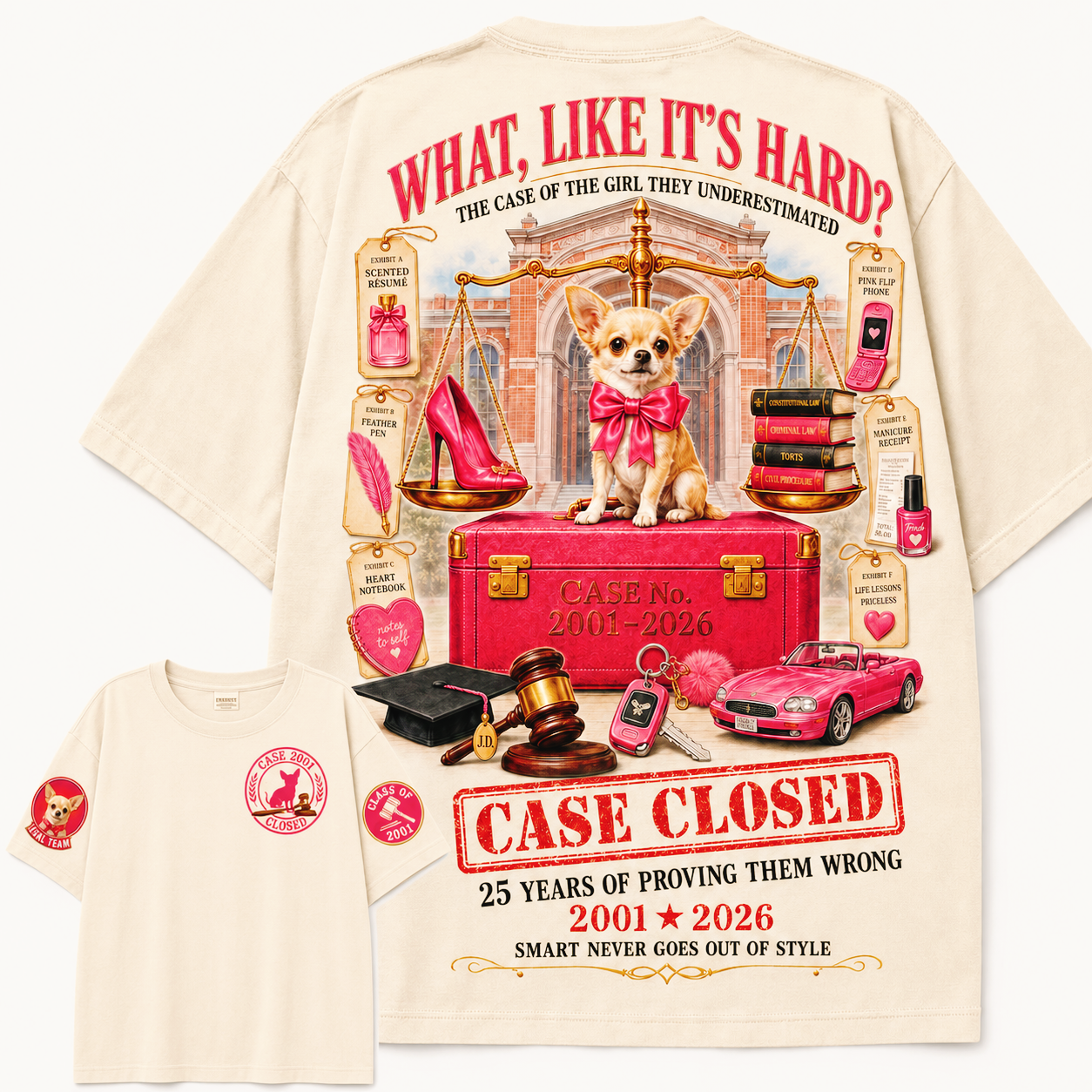 What Like It's Hard Case Closed T-Shirt