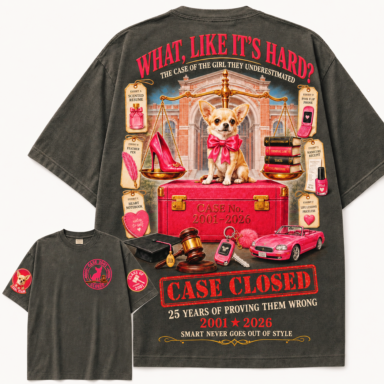 What Like It's Hard Case Closed T-Shirt
