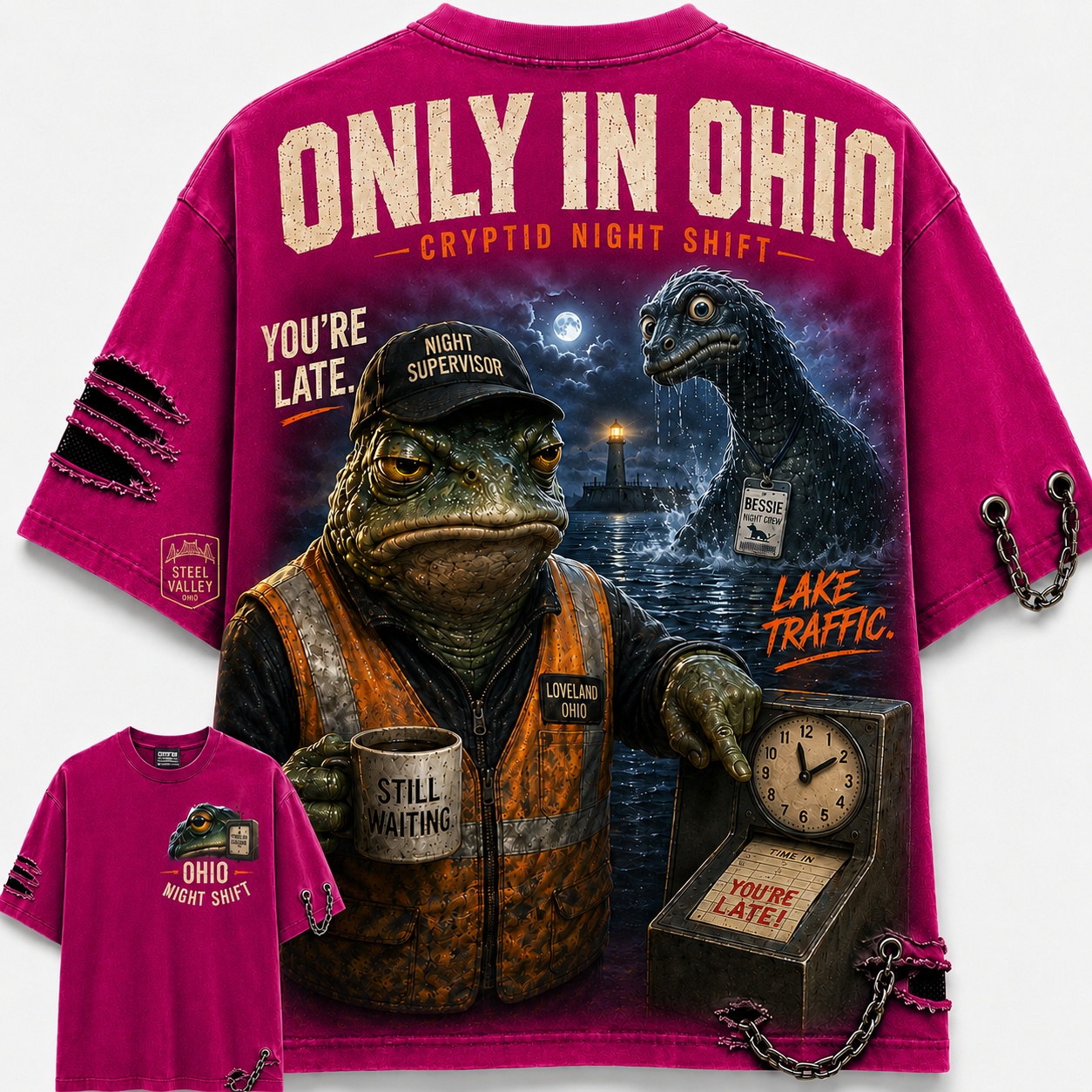 Ohio Night Shift Lake Legends Tee