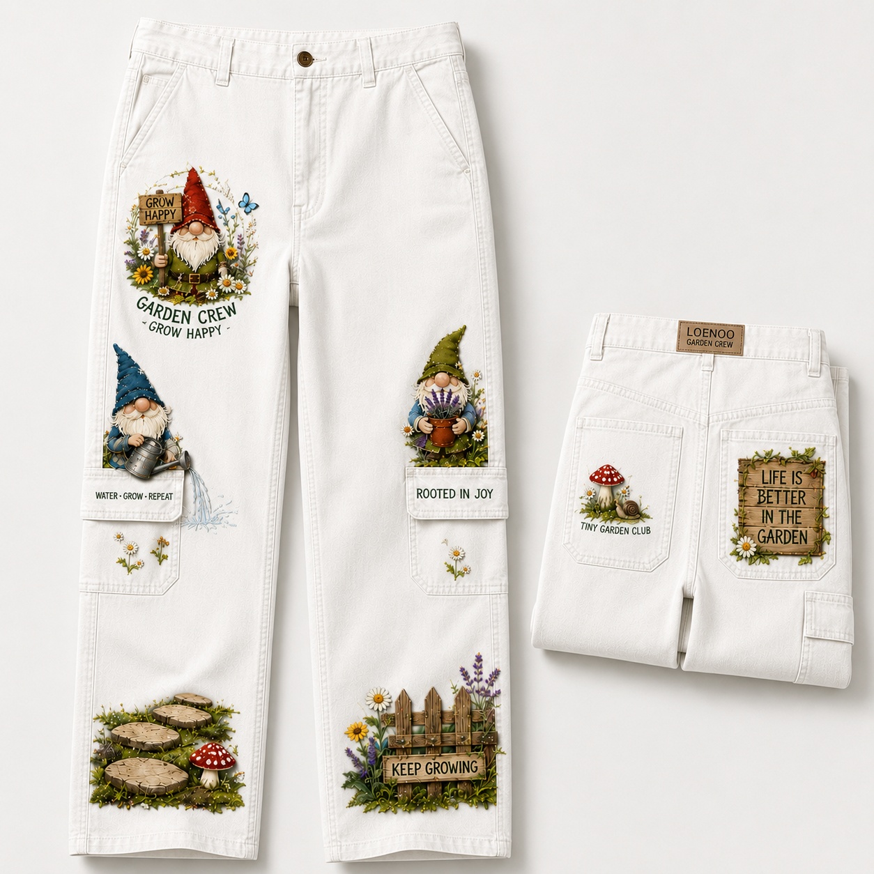 Garden Gnome Cargo Pants