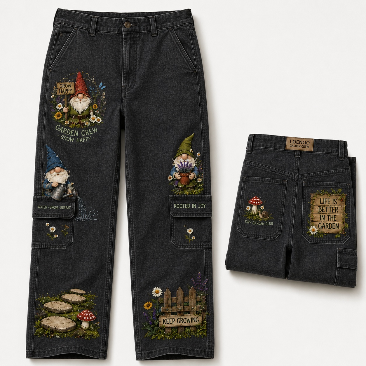 Garden Gnome Cargo Pants