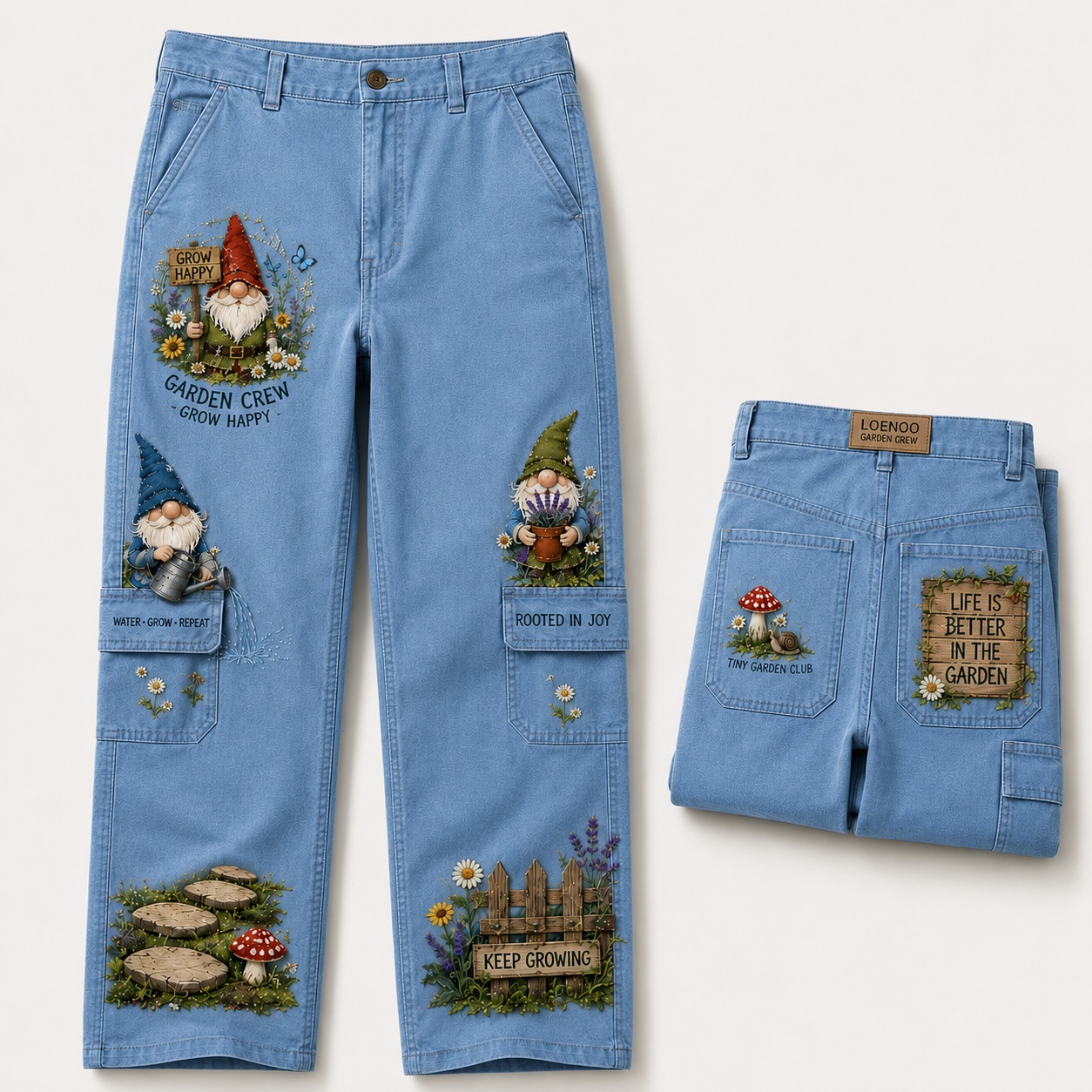 Garden Gnome Cargo Pants