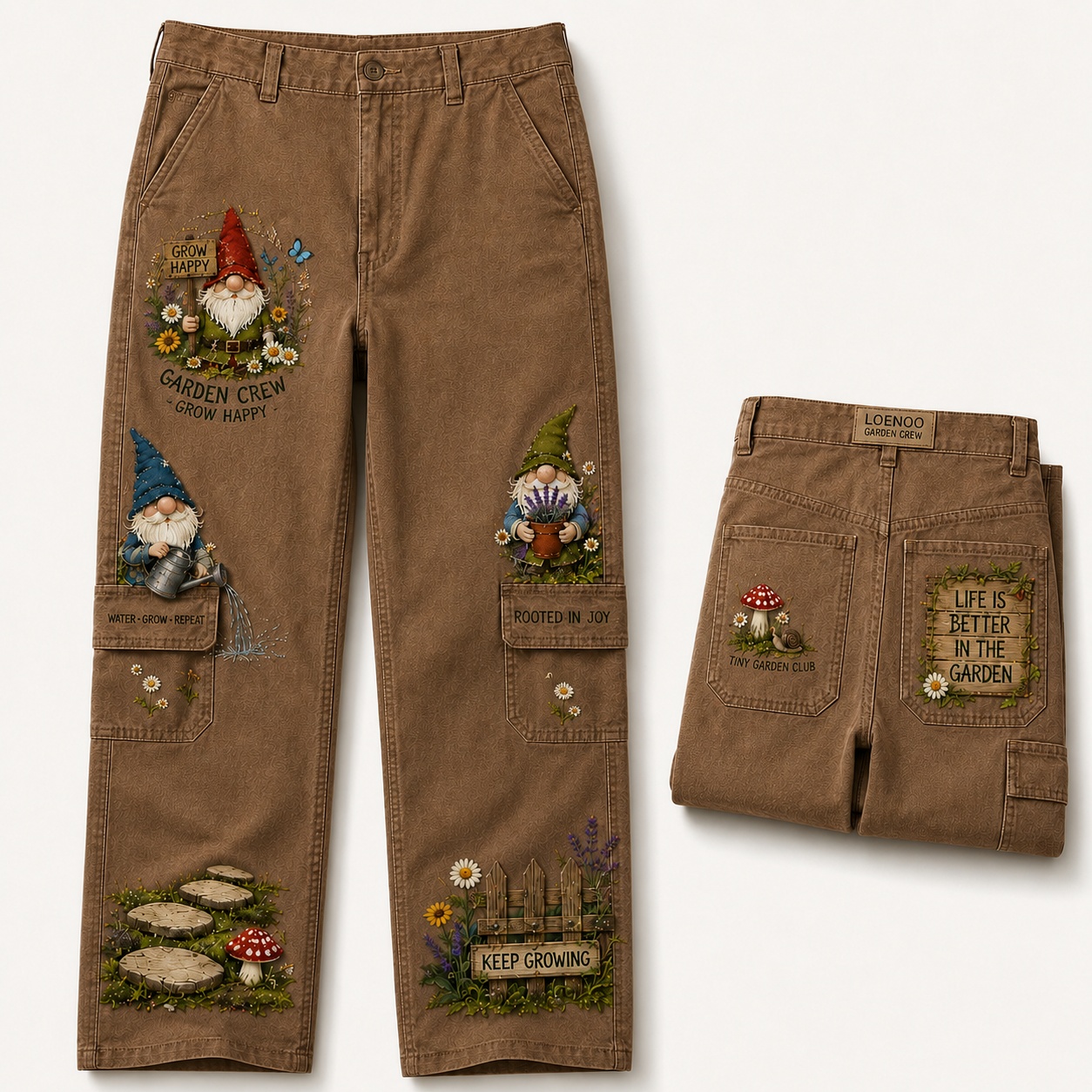 Garden Gnome Cargo Pants