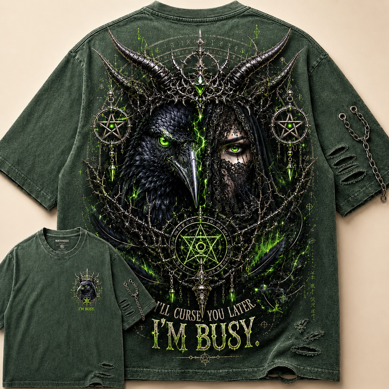 Thorn Forest Raven Tee