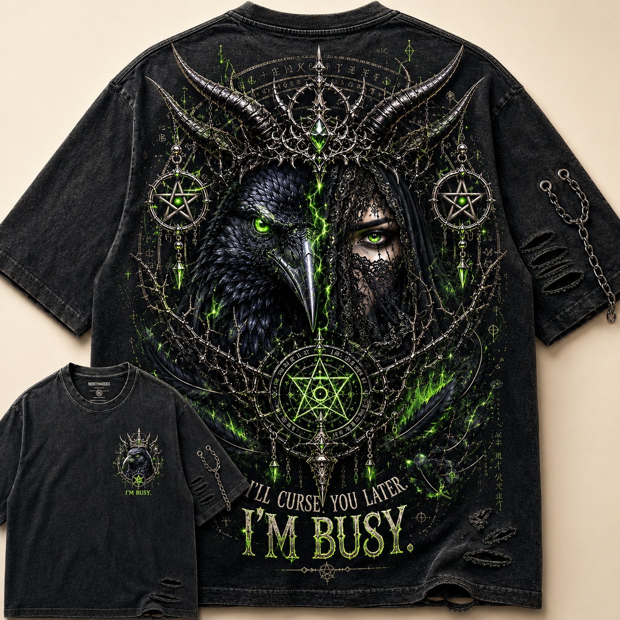 Thorn Forest Raven Tee
