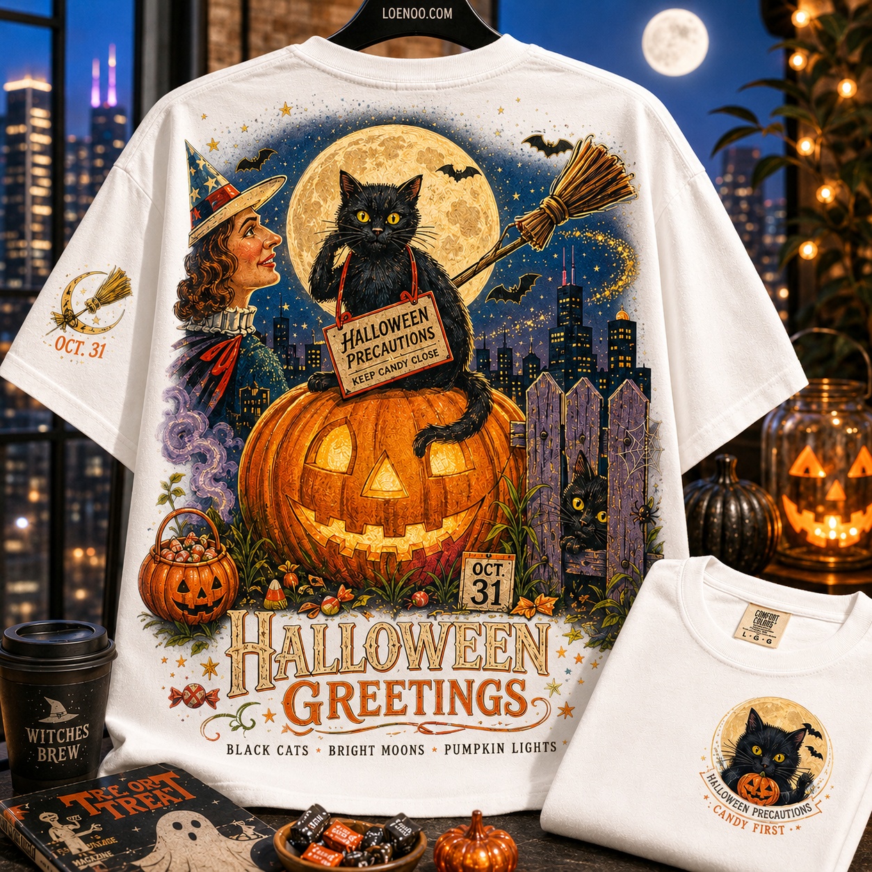 Halloween Greetings Tee