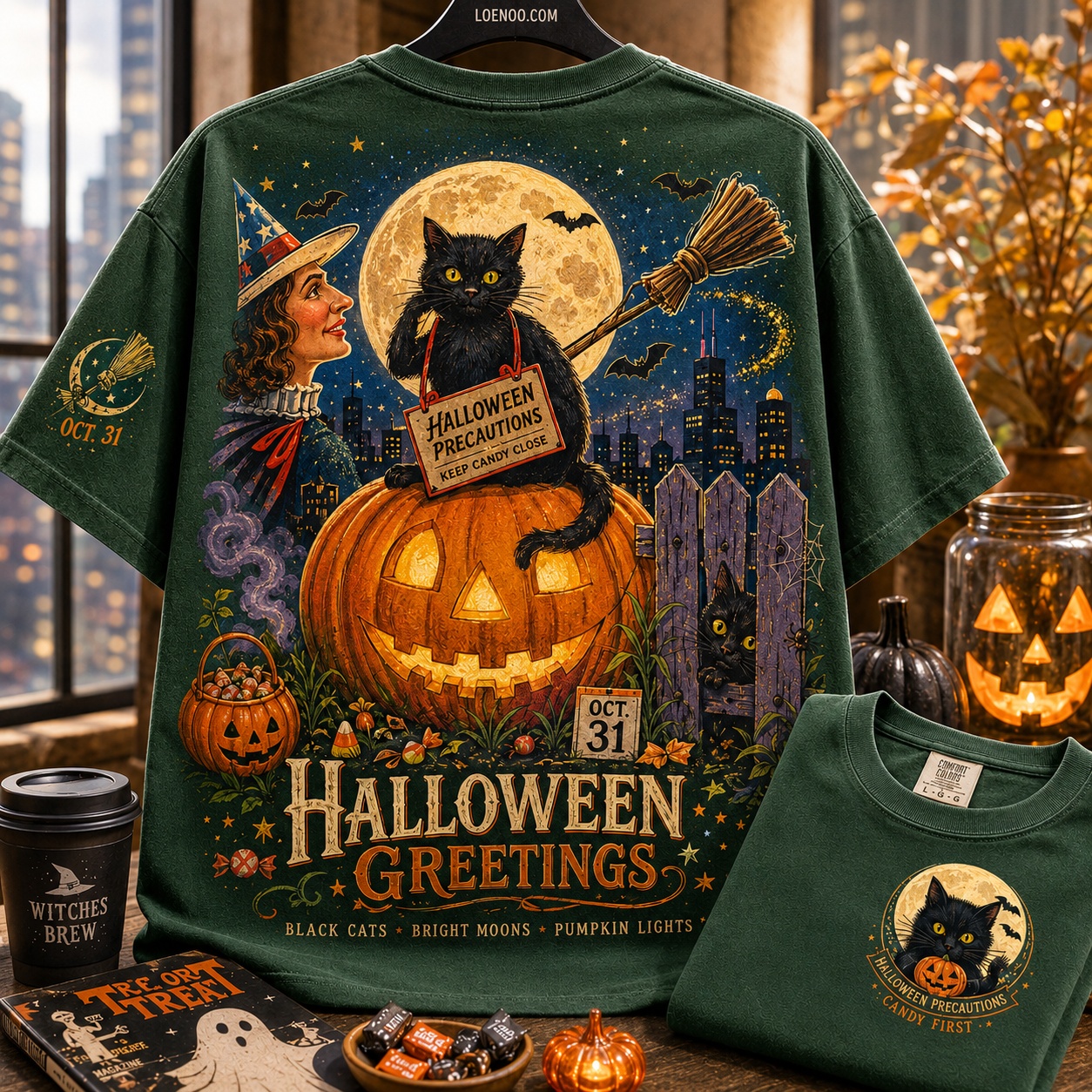 Halloween Greetings Tee