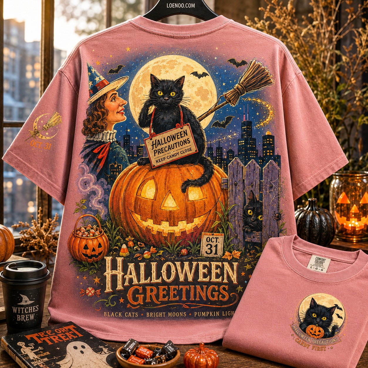 Halloween Greetings Tee