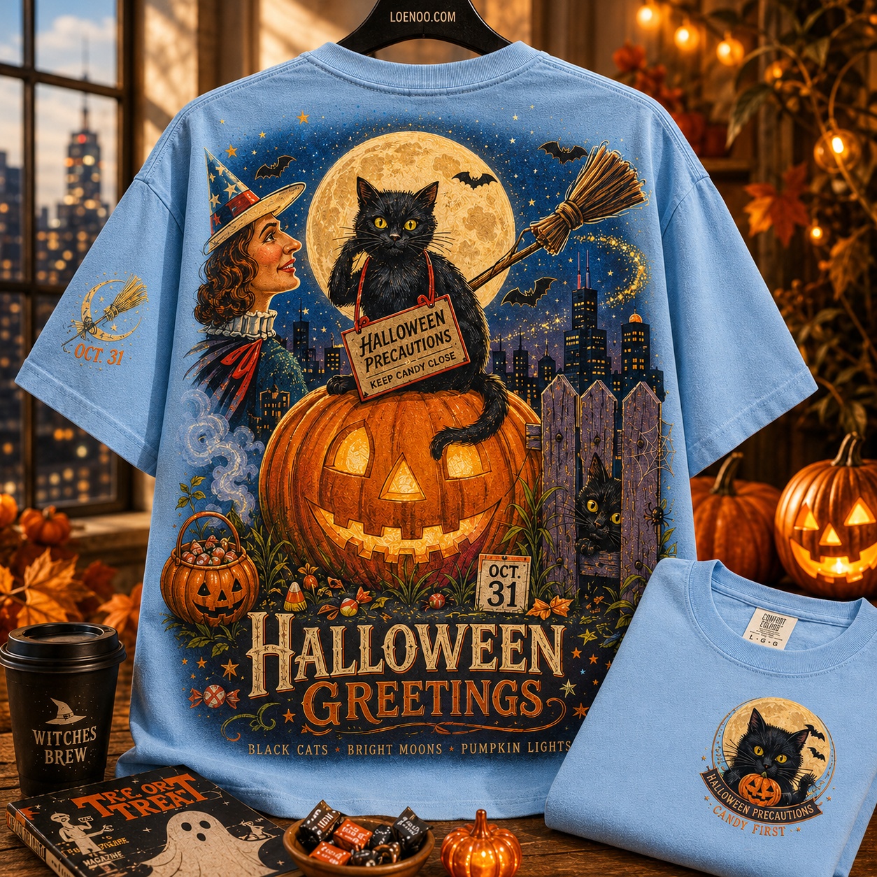 Halloween Greetings Tee