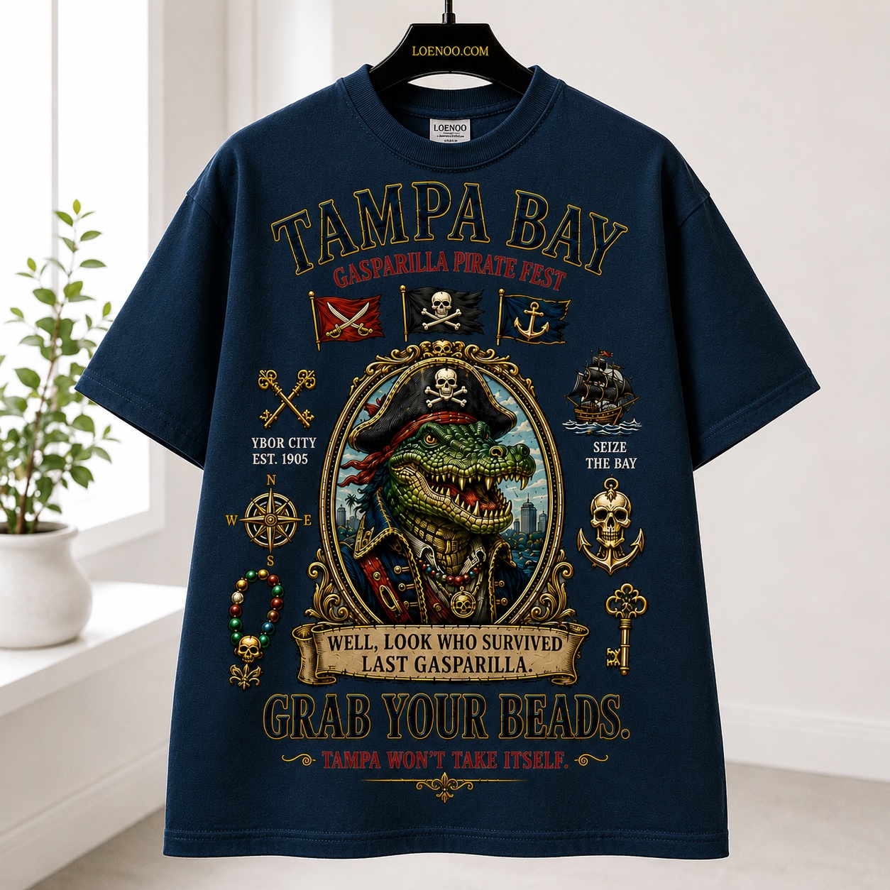 Tampa Bay Gasparilla Pirate Graphic Tee