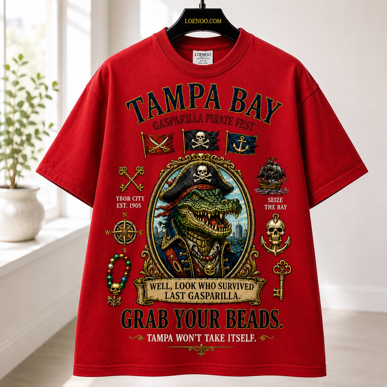 Tampa Bay Gasparilla Pirate Graphic Tee