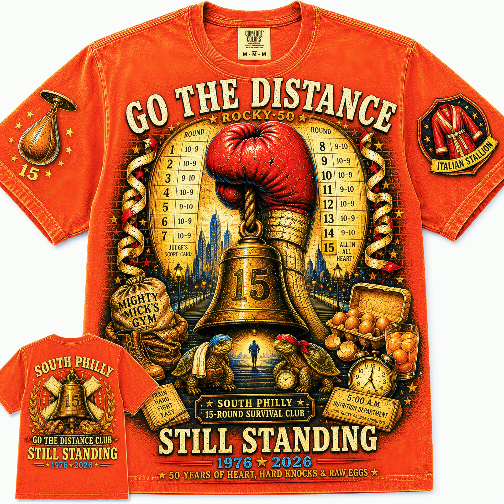 South Philly Go The Distance Still Standing T-Shirt
